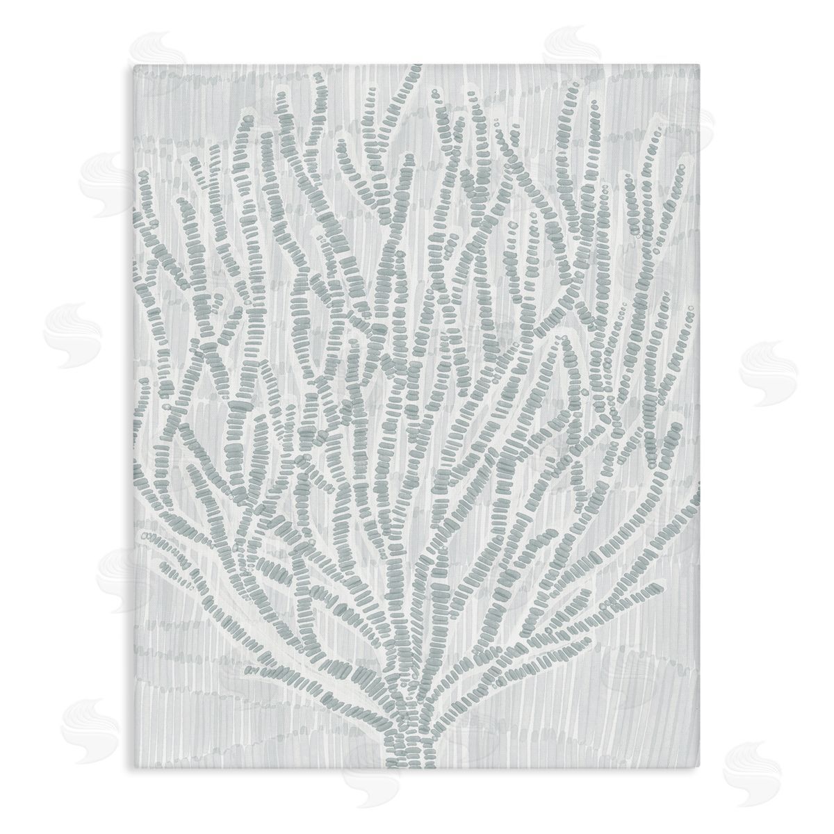 Jetty Home LLC Sketched Coral Sprigs Canvas Wall Art Print