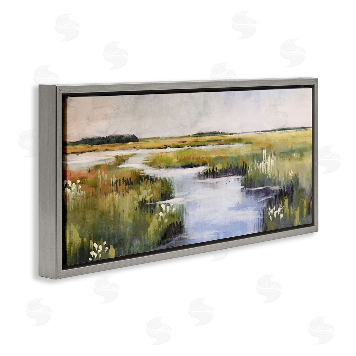 Nina Blue River Through Marshlands