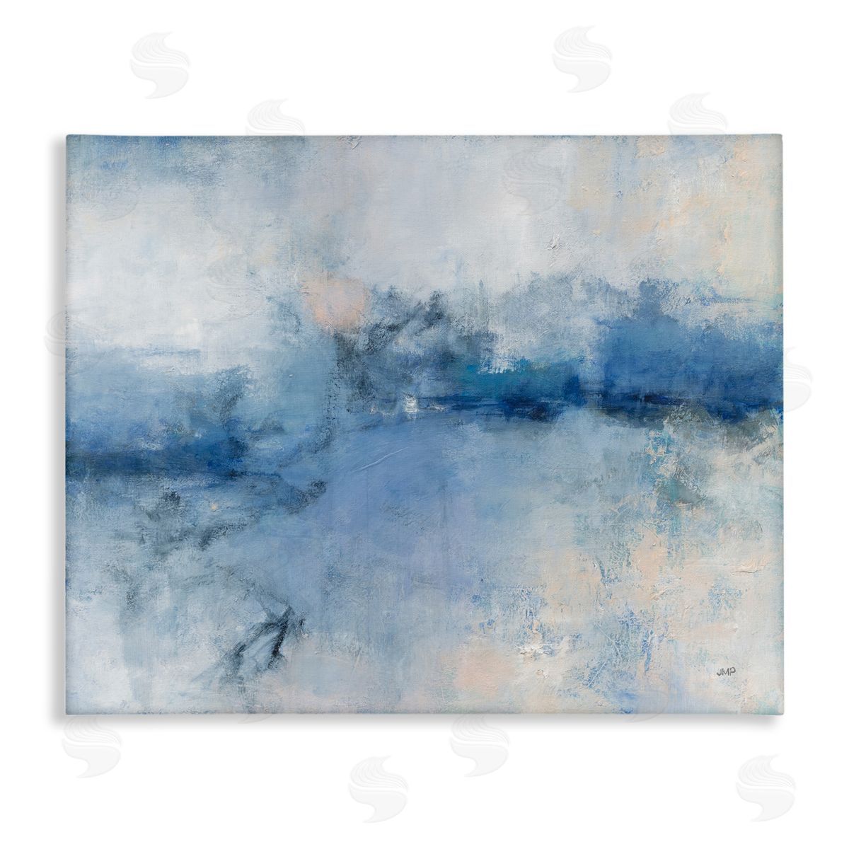 Julia Purinton Blue Seaside Impressions Canvas Wall Art Print