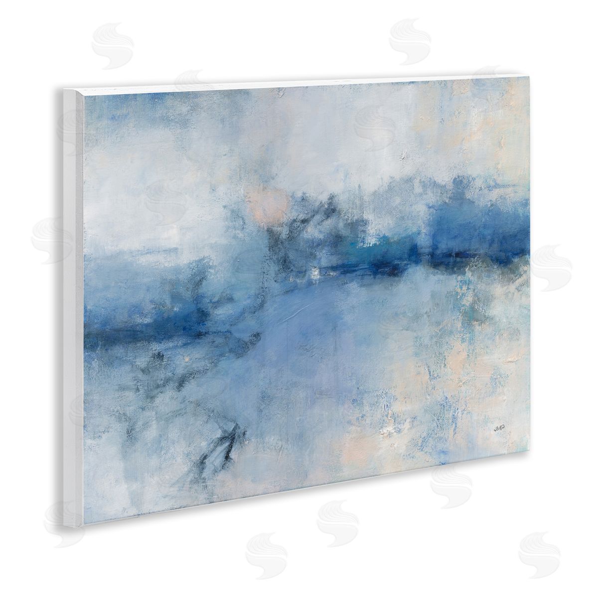 Julia Purinton Blue Seaside Impressions Wooden Wall Plaque Art Print
