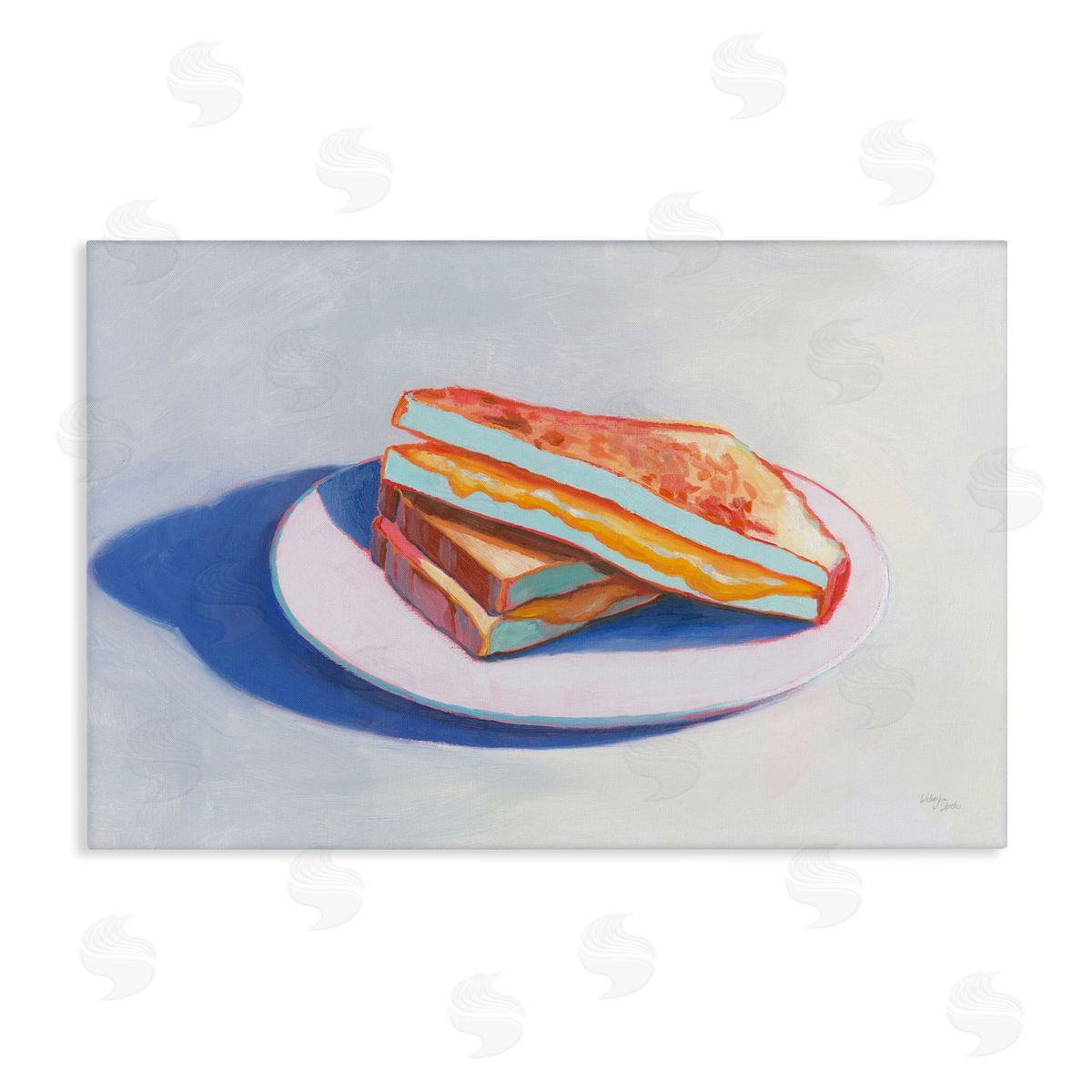 Wellington Studio Grilled Cheese Meal Canvas Wall Art Print