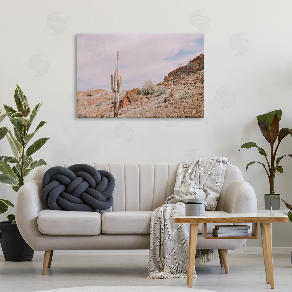 Nathan Larson The Climb Desertscape Canvas Wall Art Print in Room