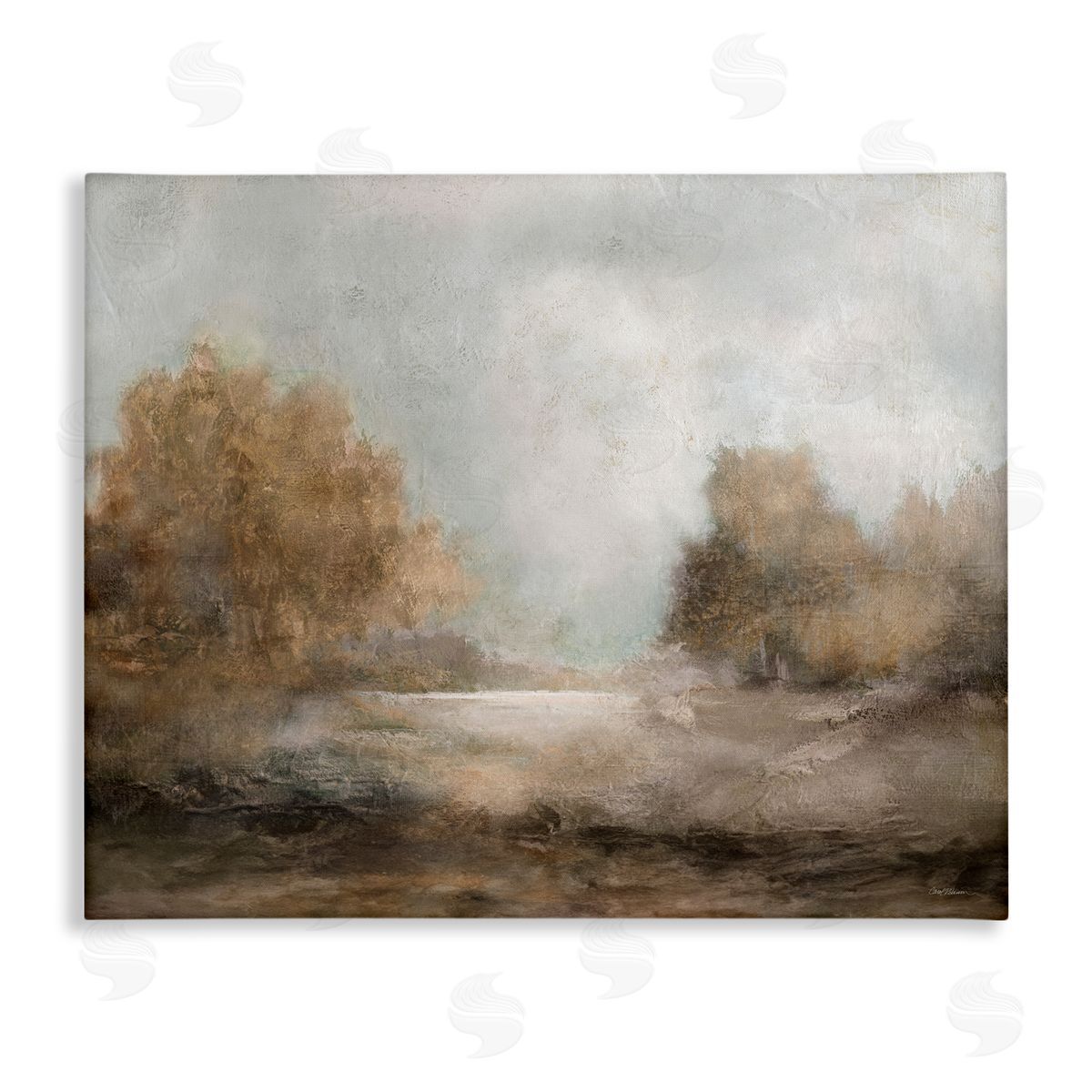 Rural Scenic Atmosphere Canvas Wall Art, Home Decor by Carol Robinson