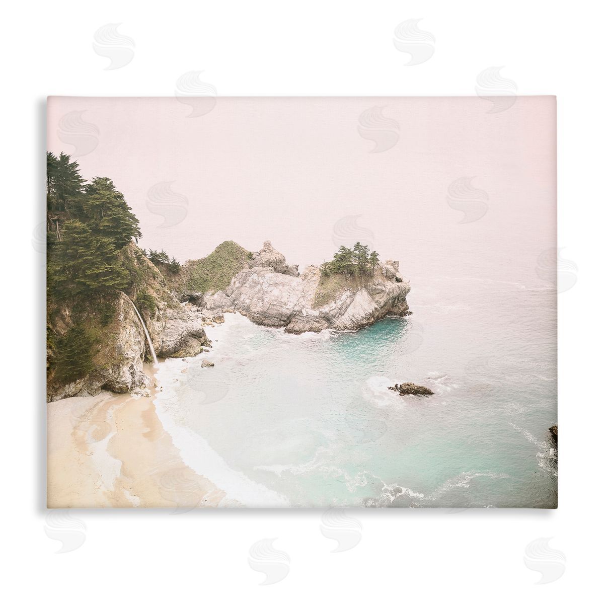 Sisi and Seb McWays Falls Seascape Canvas Wall Art Print