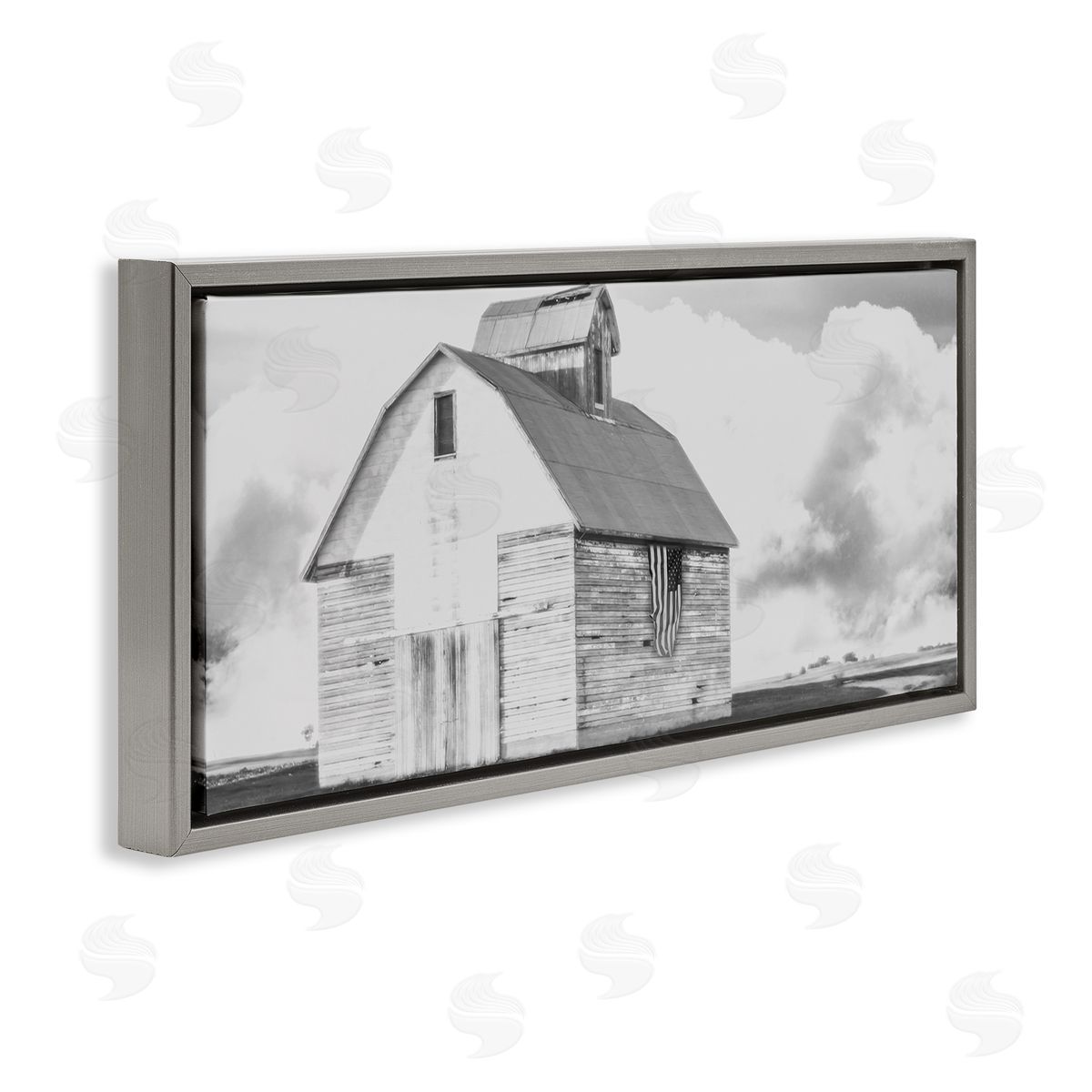 Milli Villa USA Flag on Barn