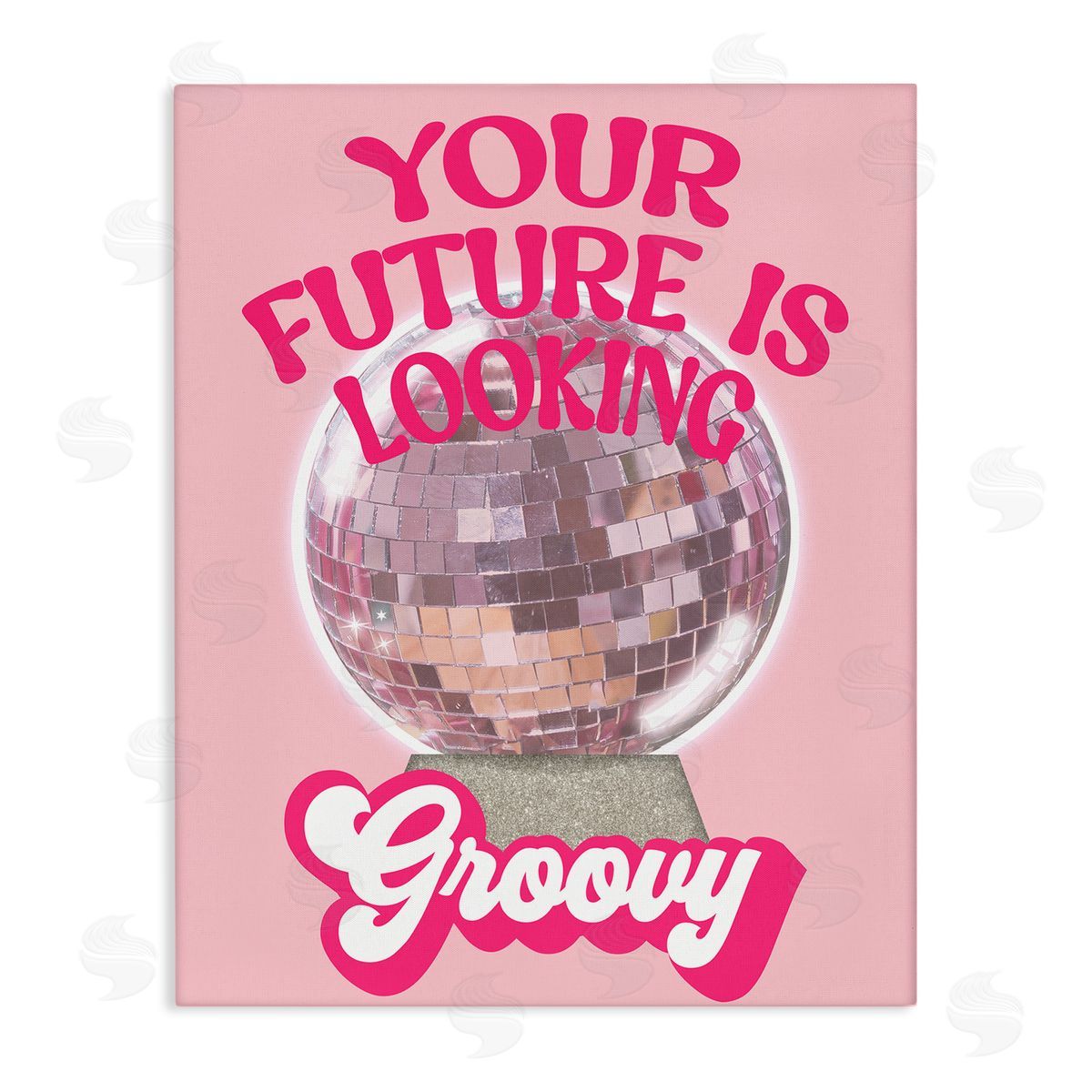 Anna Quach Future Looking Groovy Disco Canvas Wall Art Print