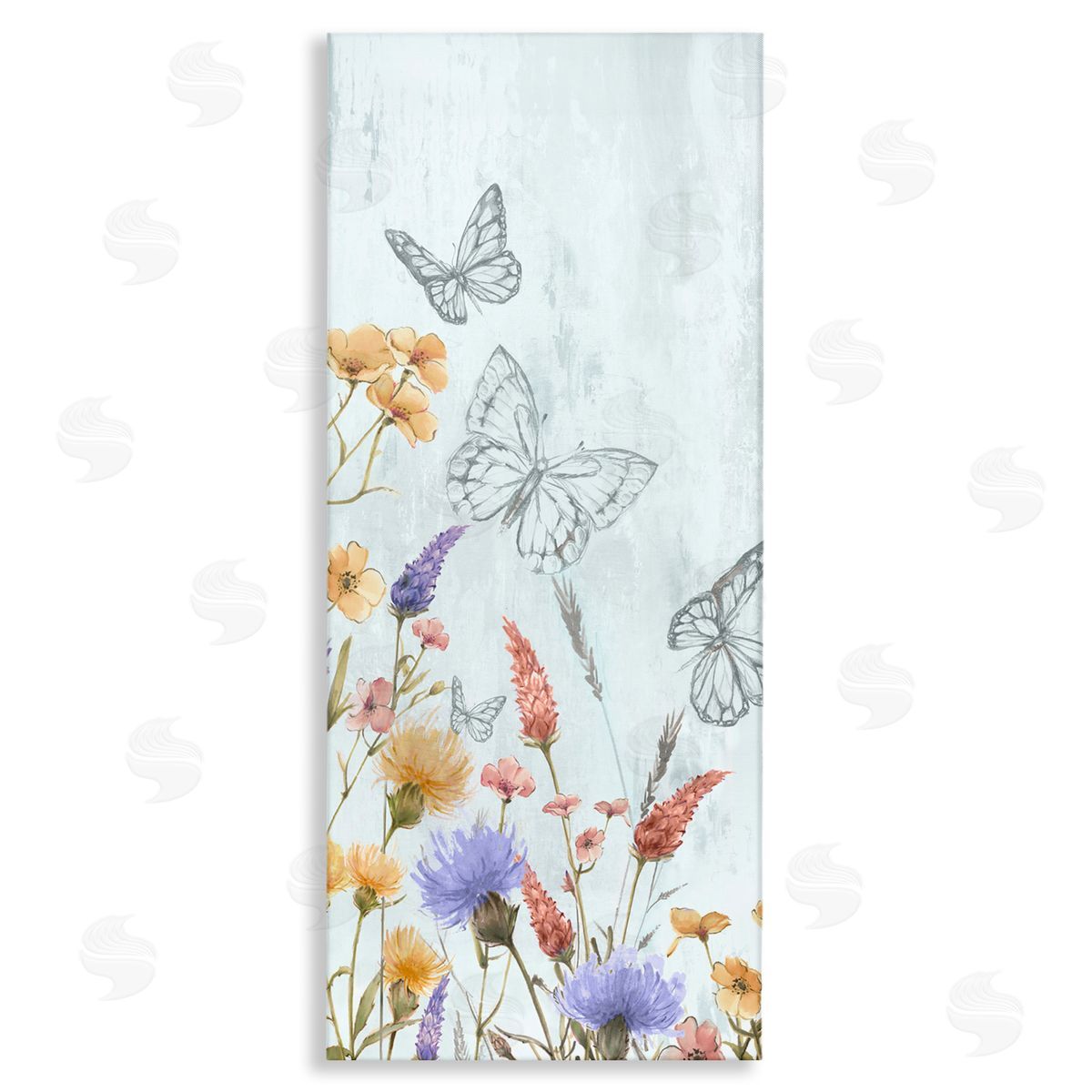 Alex Black Butterfly Outlines & Florals