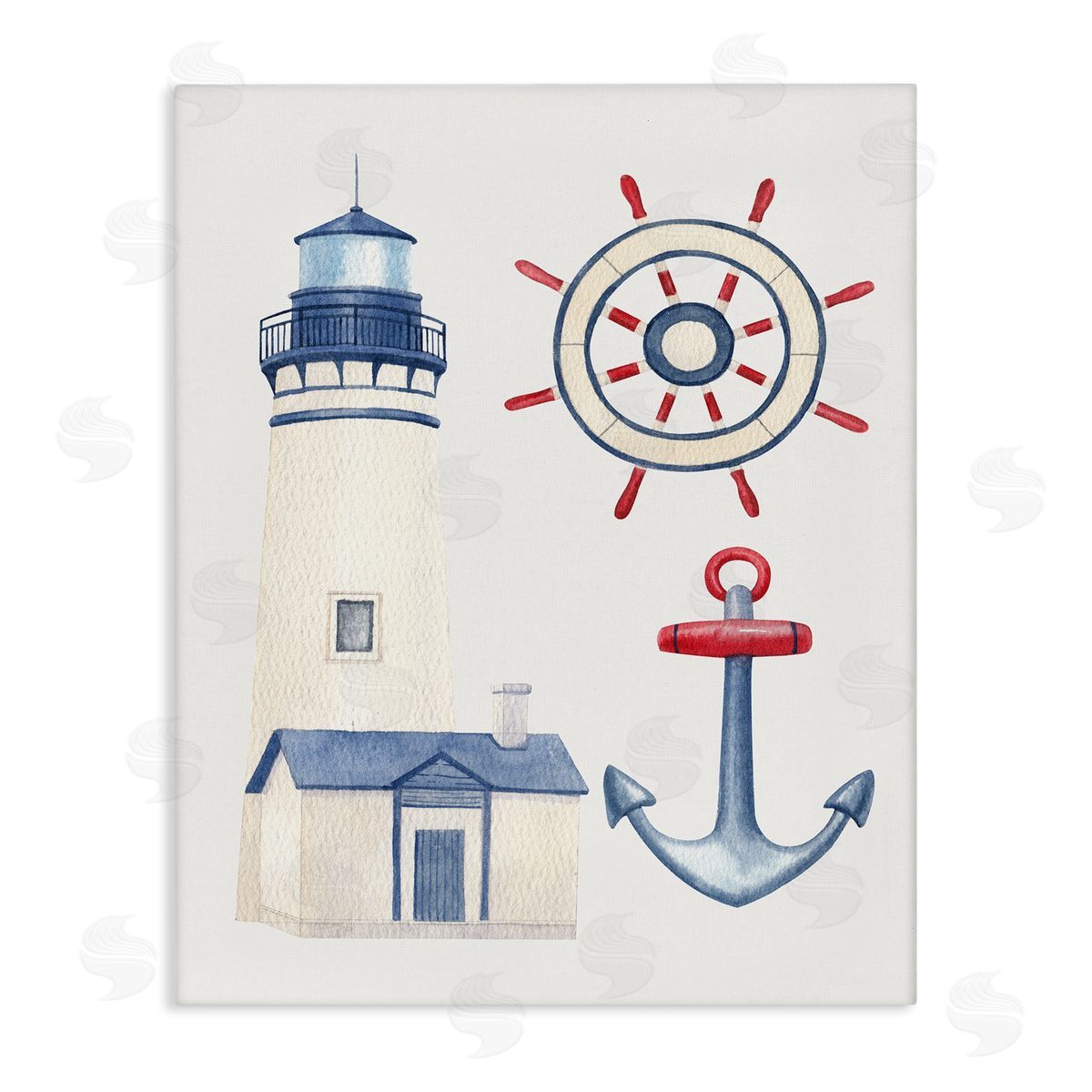 Brooke Pajkurich Nautical & Boating Gear Canvas Wall Art Print