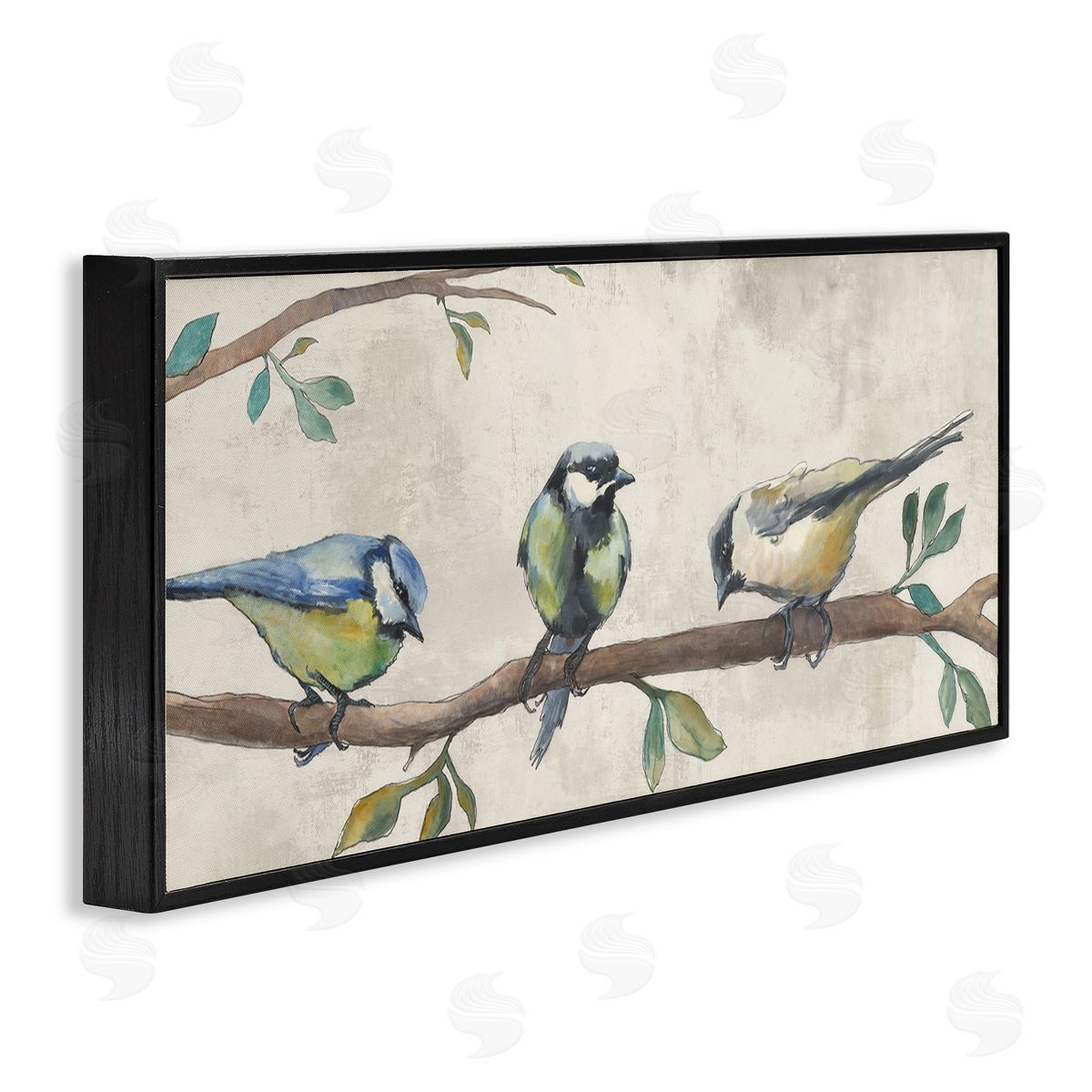 Jacob Q Perched Songbirds on Branch