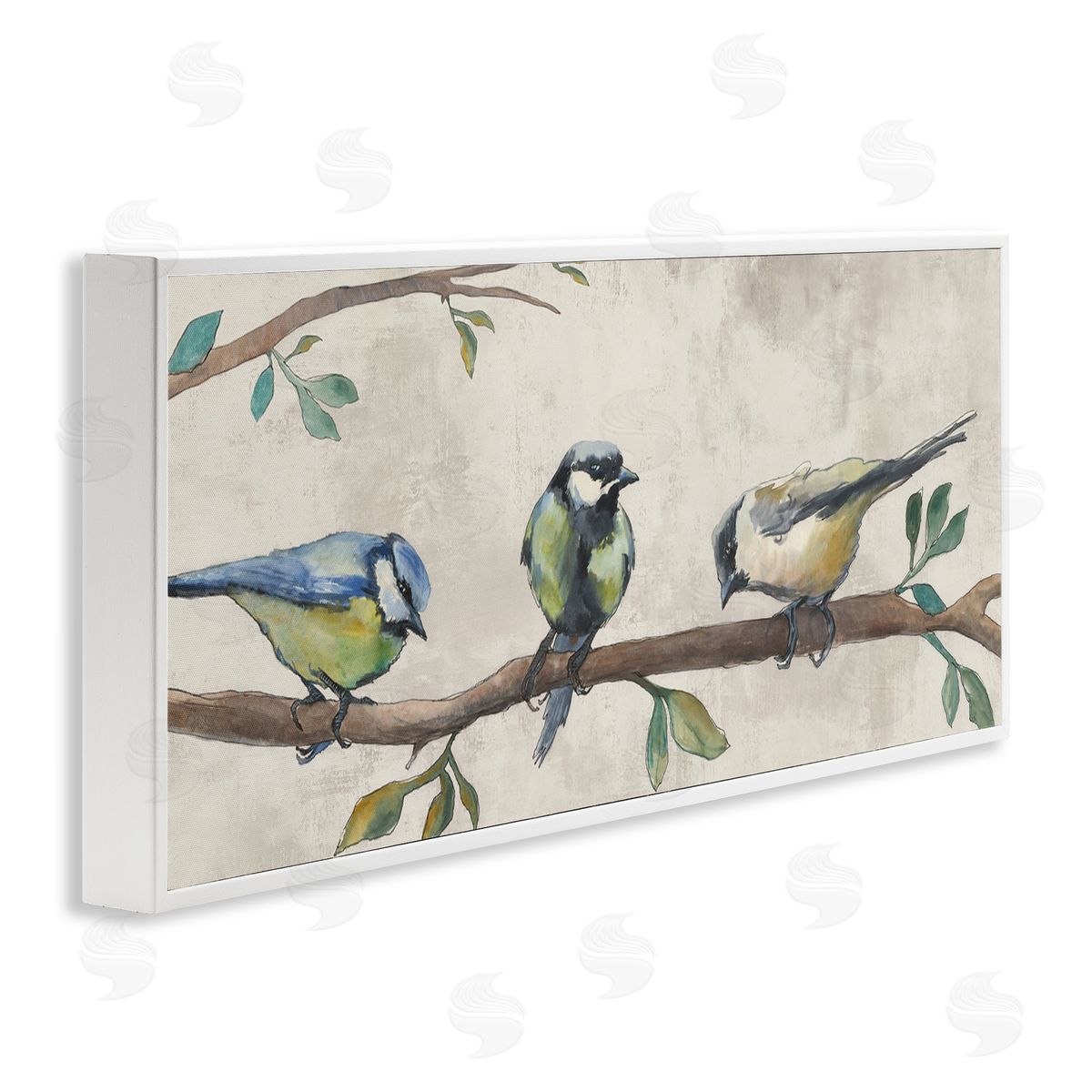 Jacob Q Perched Songbirds on Branch