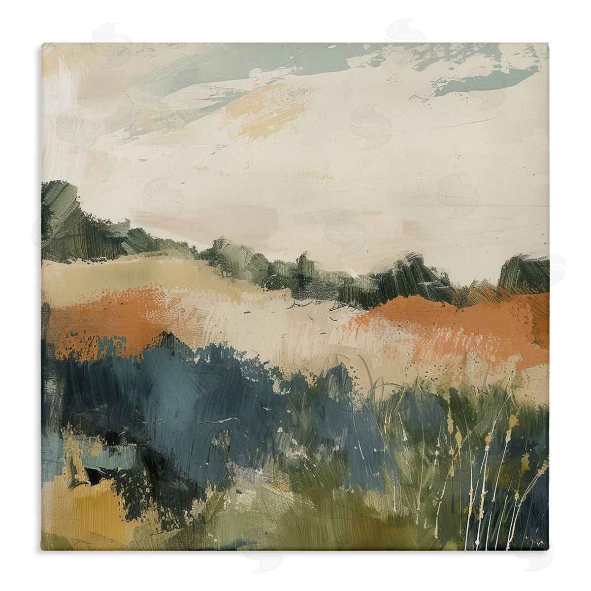 Irena Orlov Abstract Neutral Landscape Canvas Wall Art Print