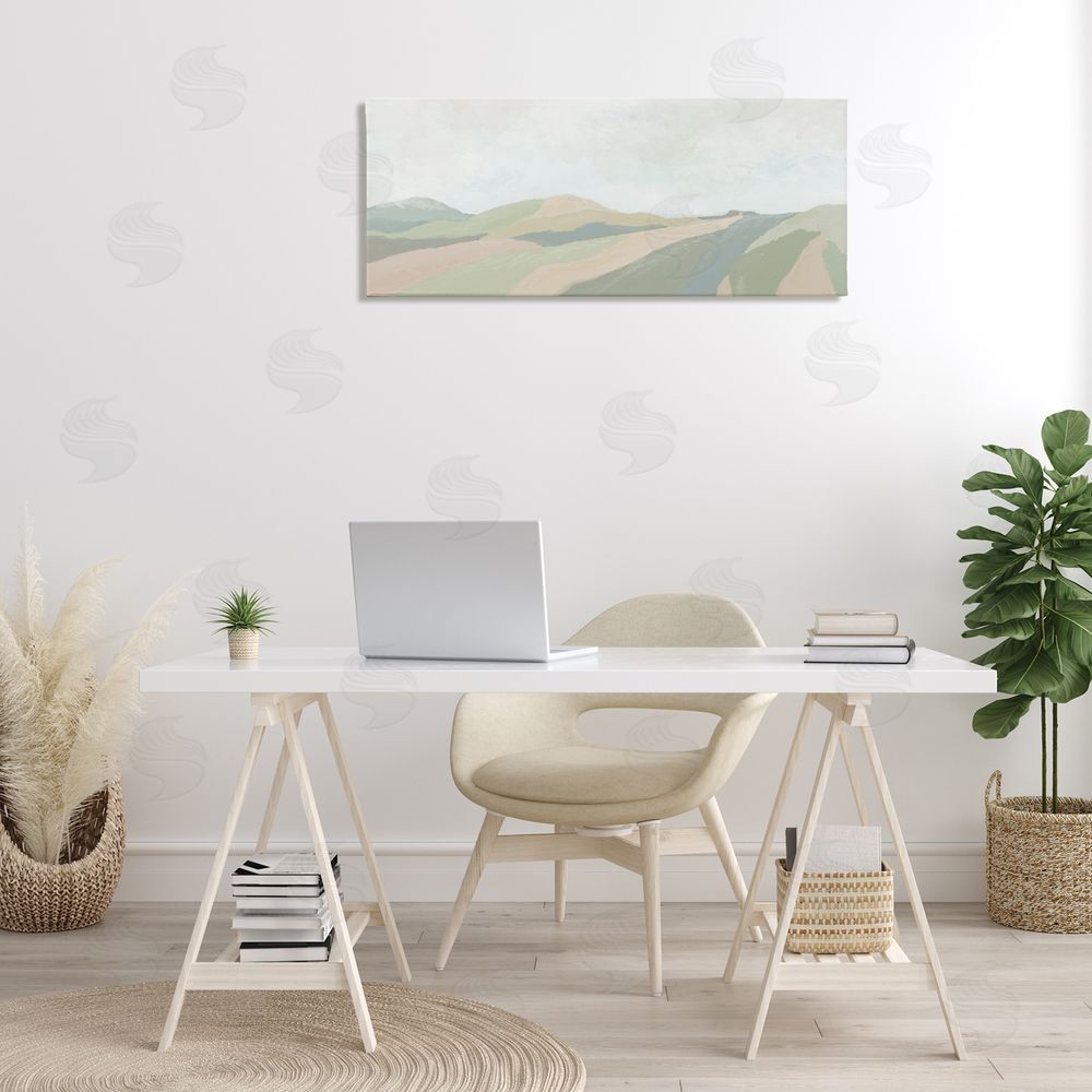 J:L Design Striped Green Hills