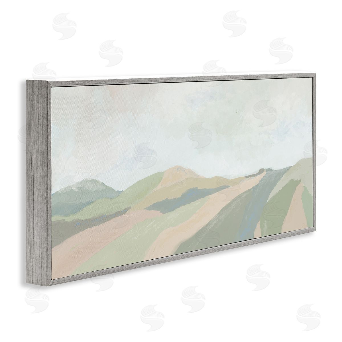 J:L Design Striped Green Hills