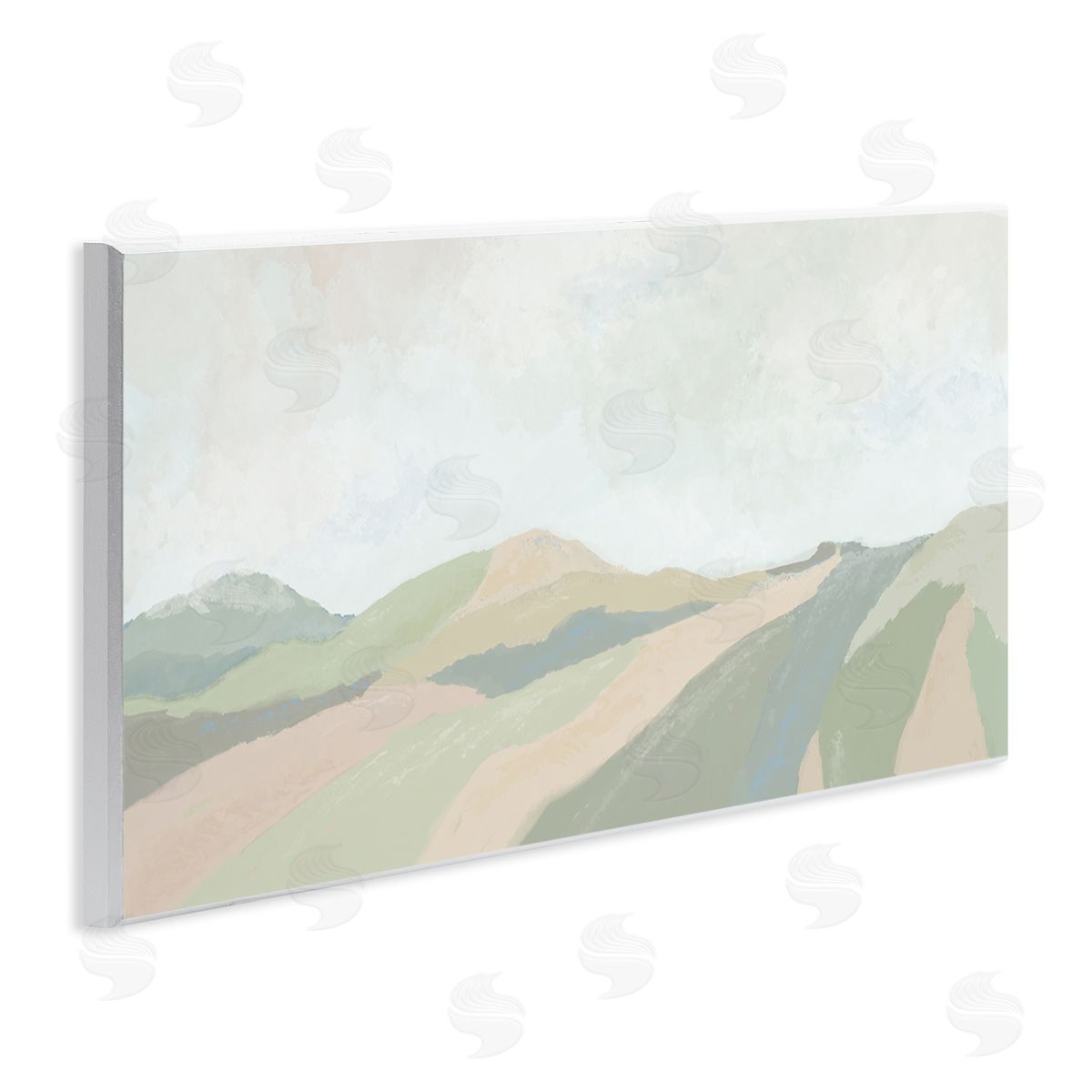 J:L Design Striped Green Hills