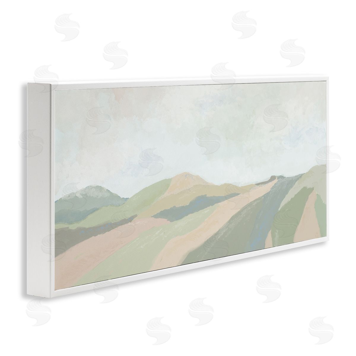 J:L Design Striped Green Hills