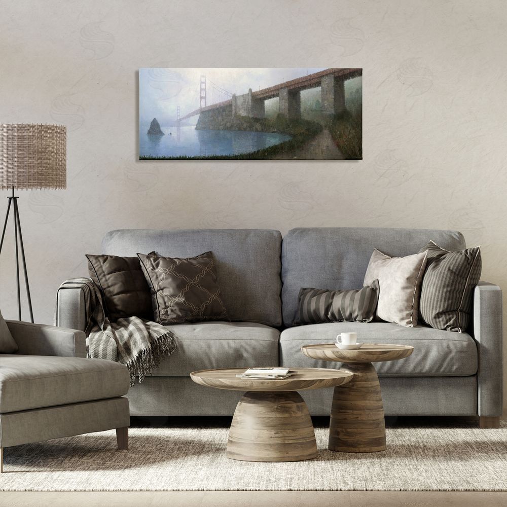 Stephen Mitchell Bridge over Misty Waters