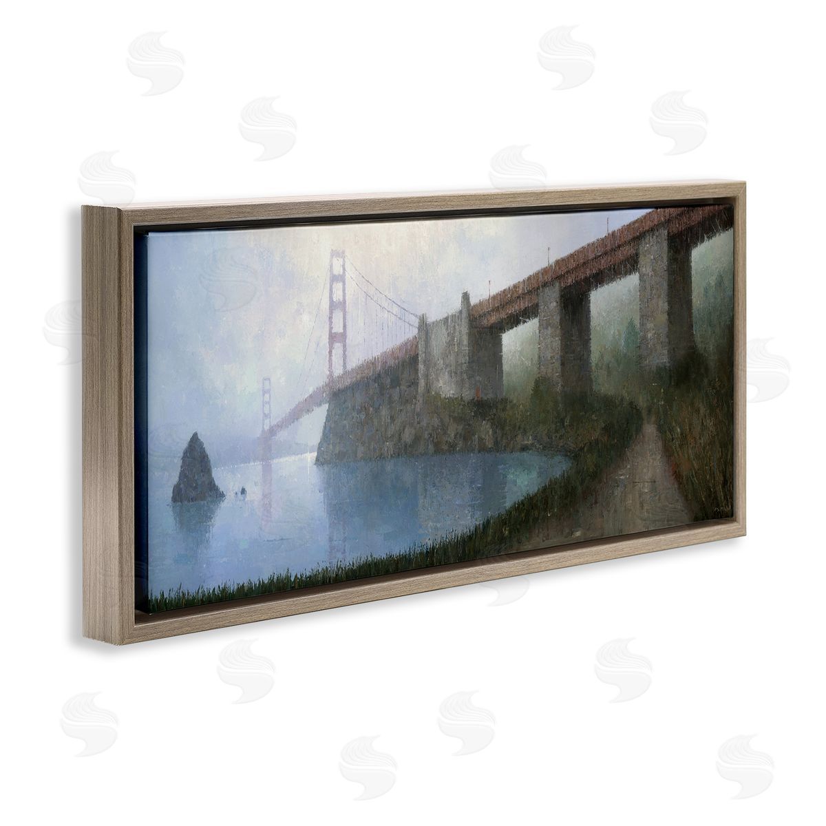 Stephen Mitchell Bridge over Misty Waters