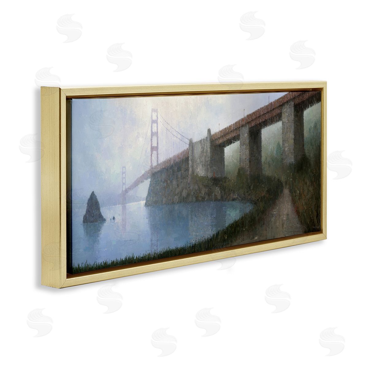 Stephen Mitchell Bridge over Misty Waters