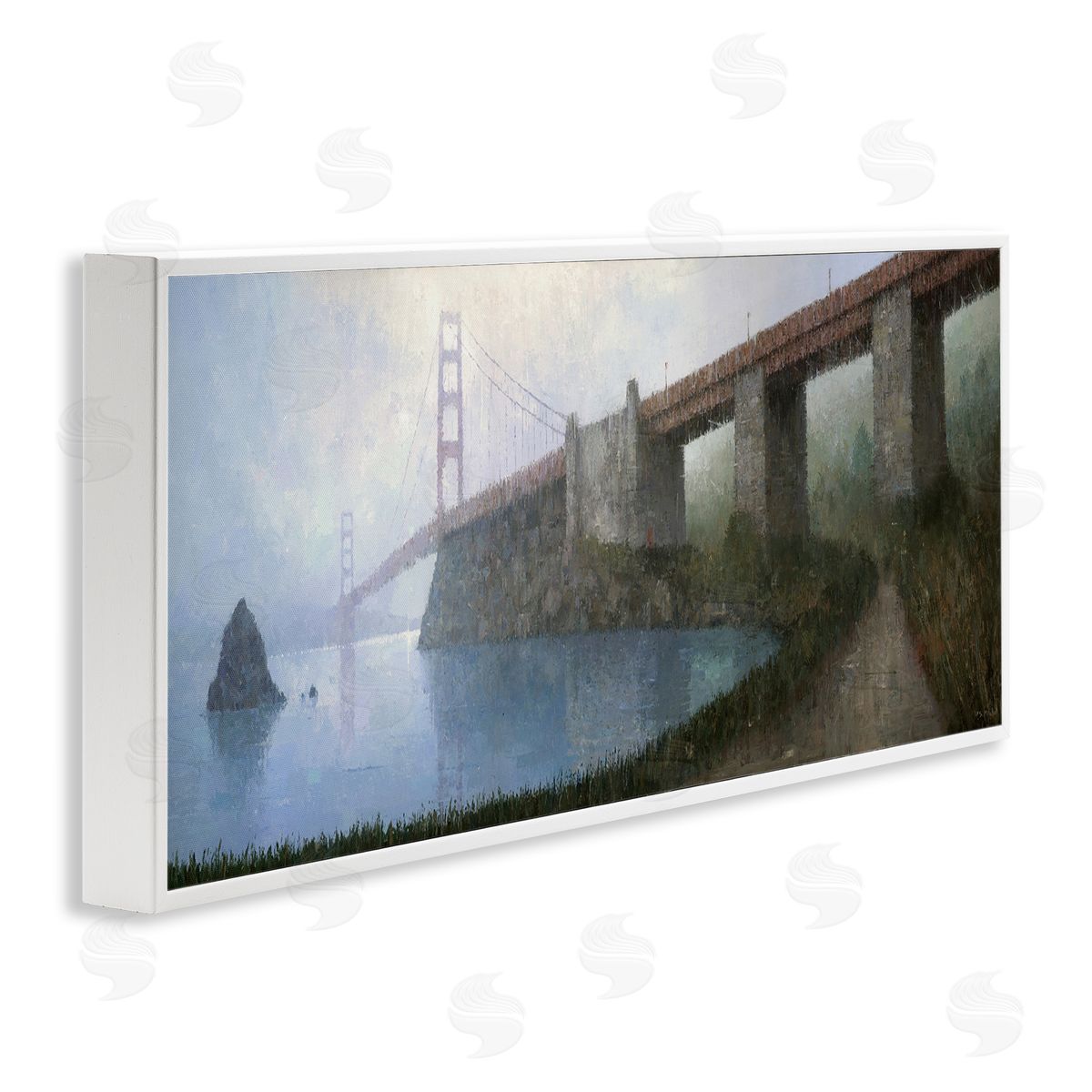 Stephen Mitchell Bridge over Misty Waters