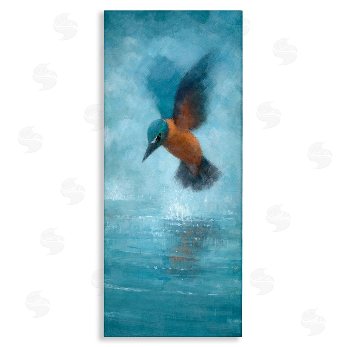 Stephen Mitchell Hummingbird Splashing Surface