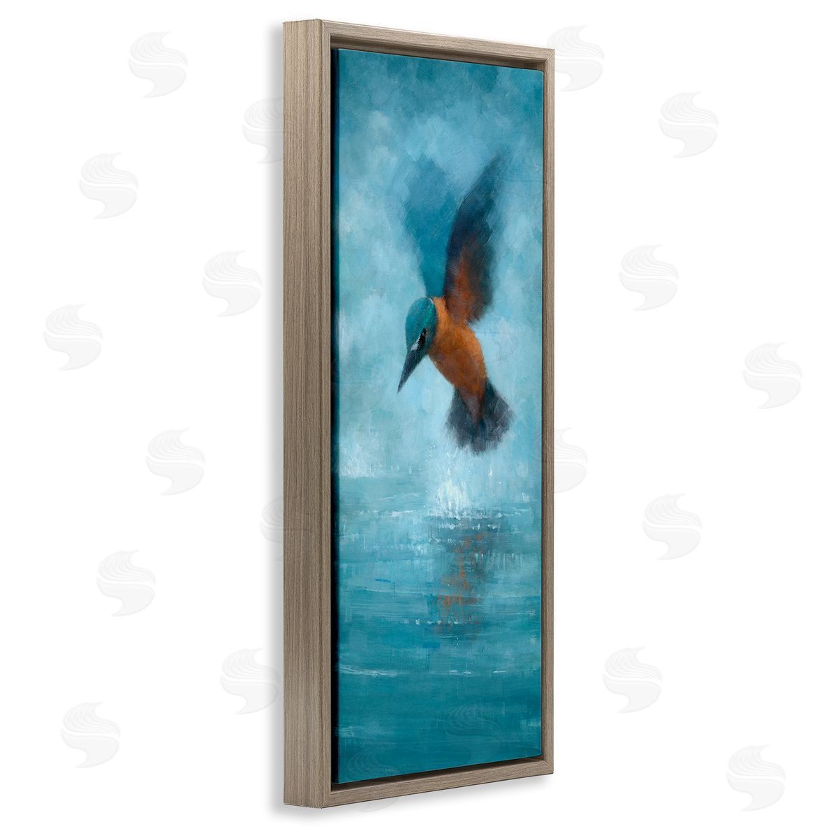 Stephen Mitchell Hummingbird Splashing Surface