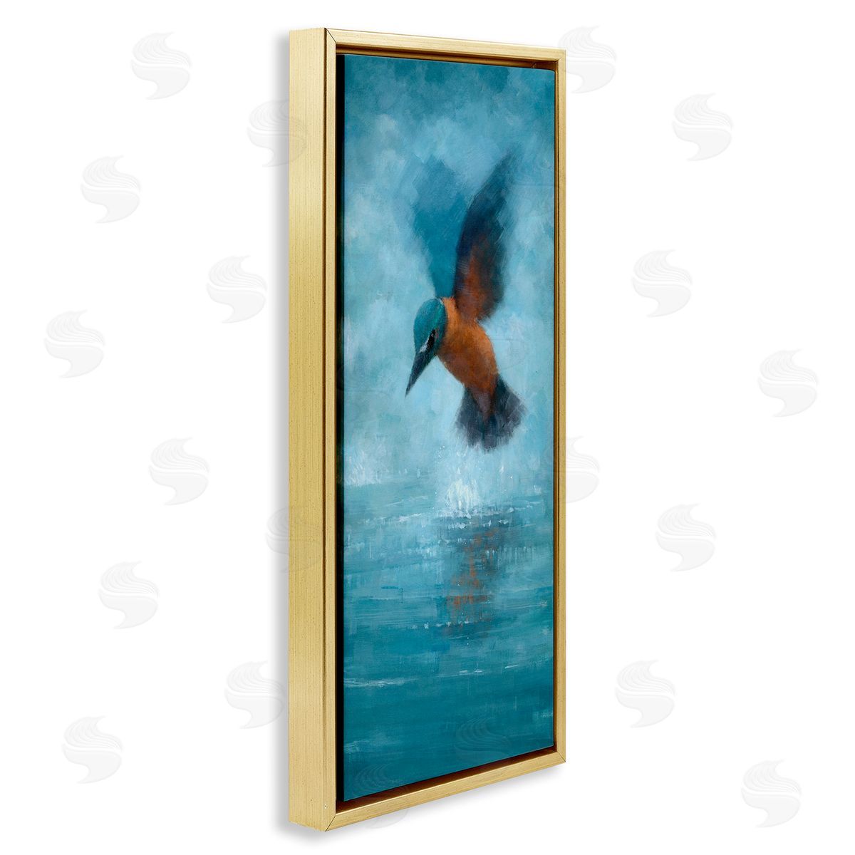 Stephen Mitchell Hummingbird Splashing Surface