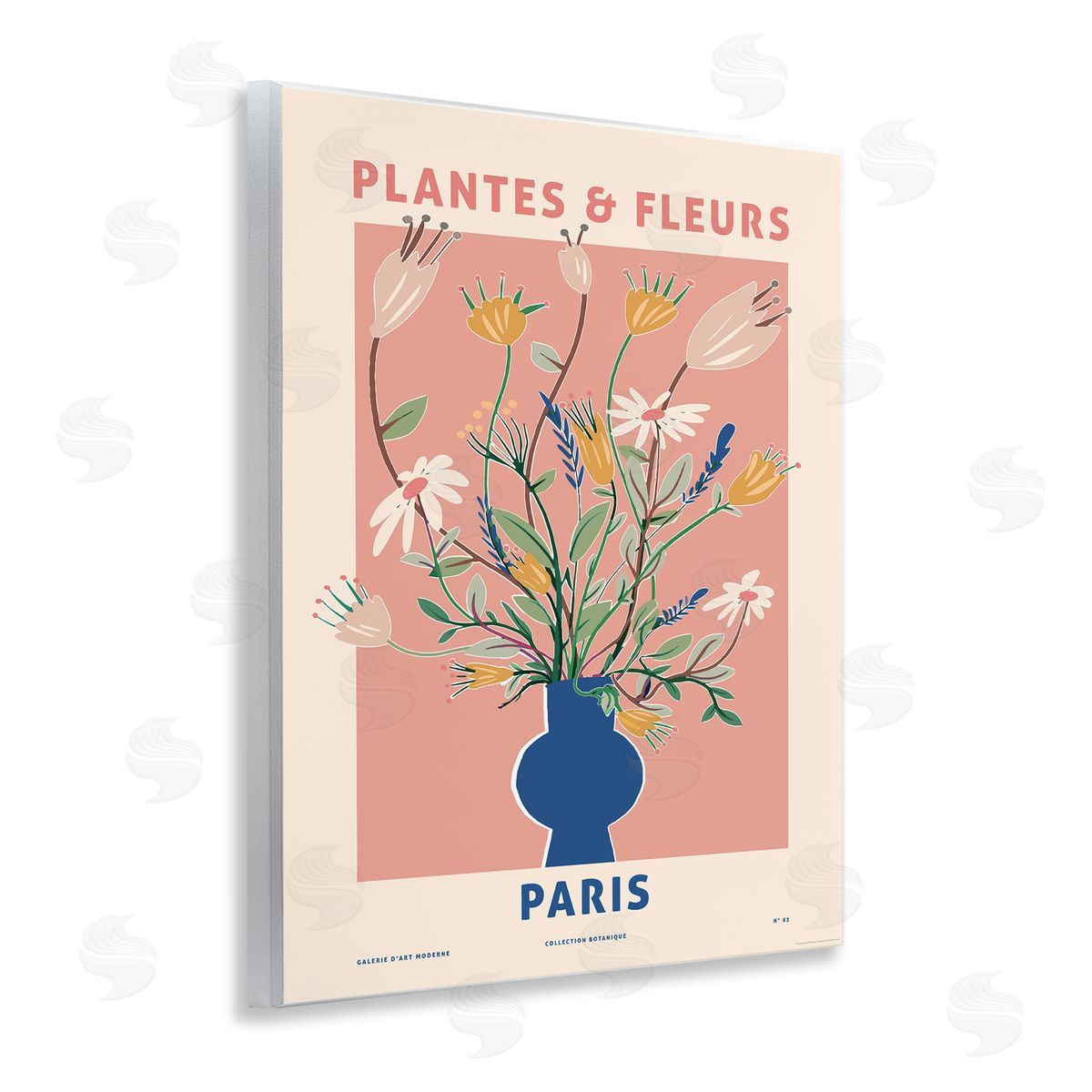 Reinders Pastel Plantes & Fleurs Wooden Wall Plaque Art Print