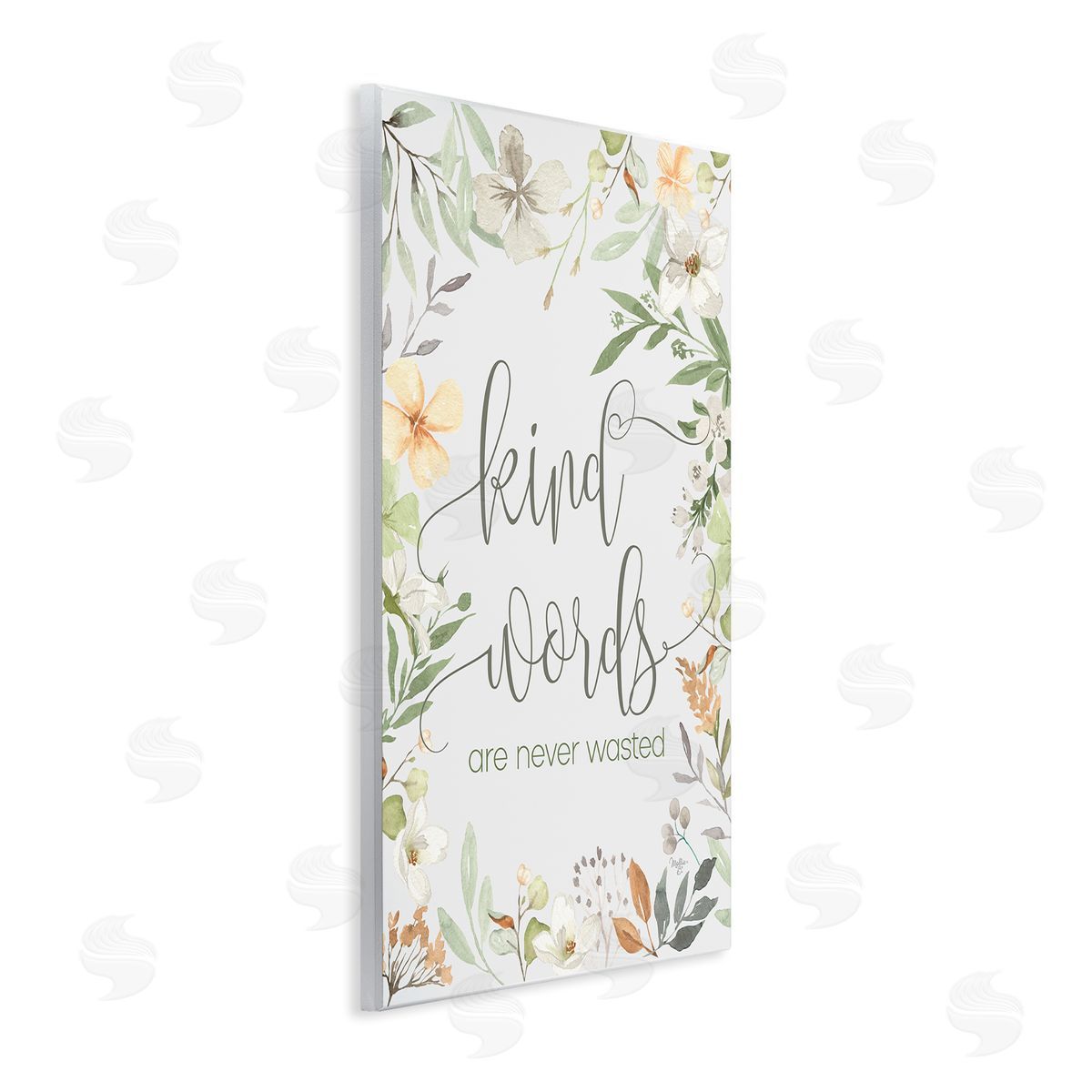 Mollie B. Kind Words Never Wasted Wooden Wall Plaque Art Print