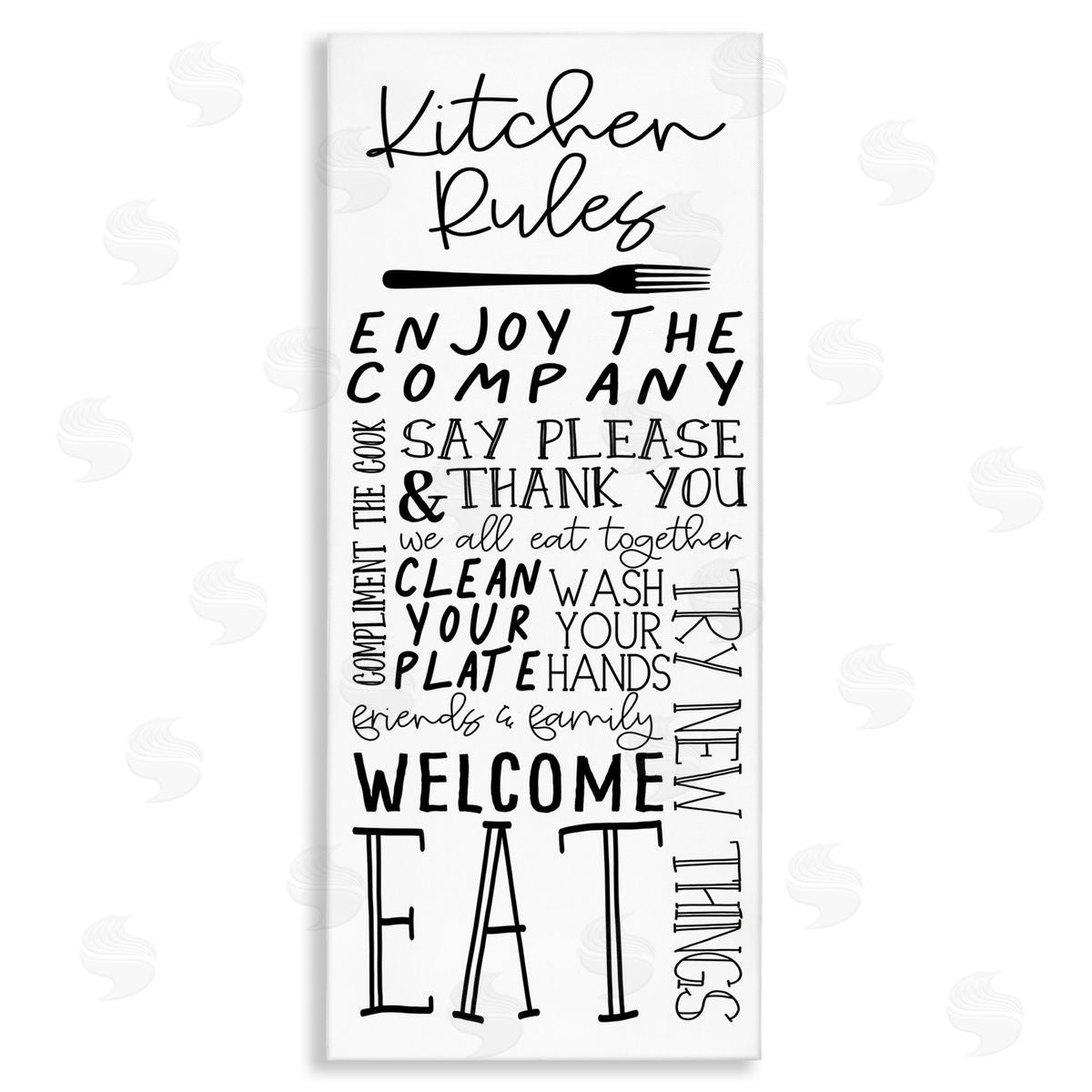 Nicole DeCamp Kitchen Rules Typography