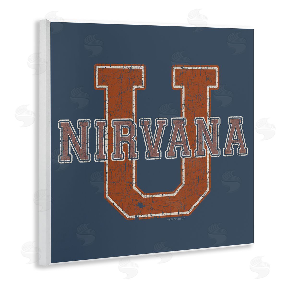 Higher Learning/Life Is High Nirvana U Varsity Style Wooden Wall Plaque Art Print