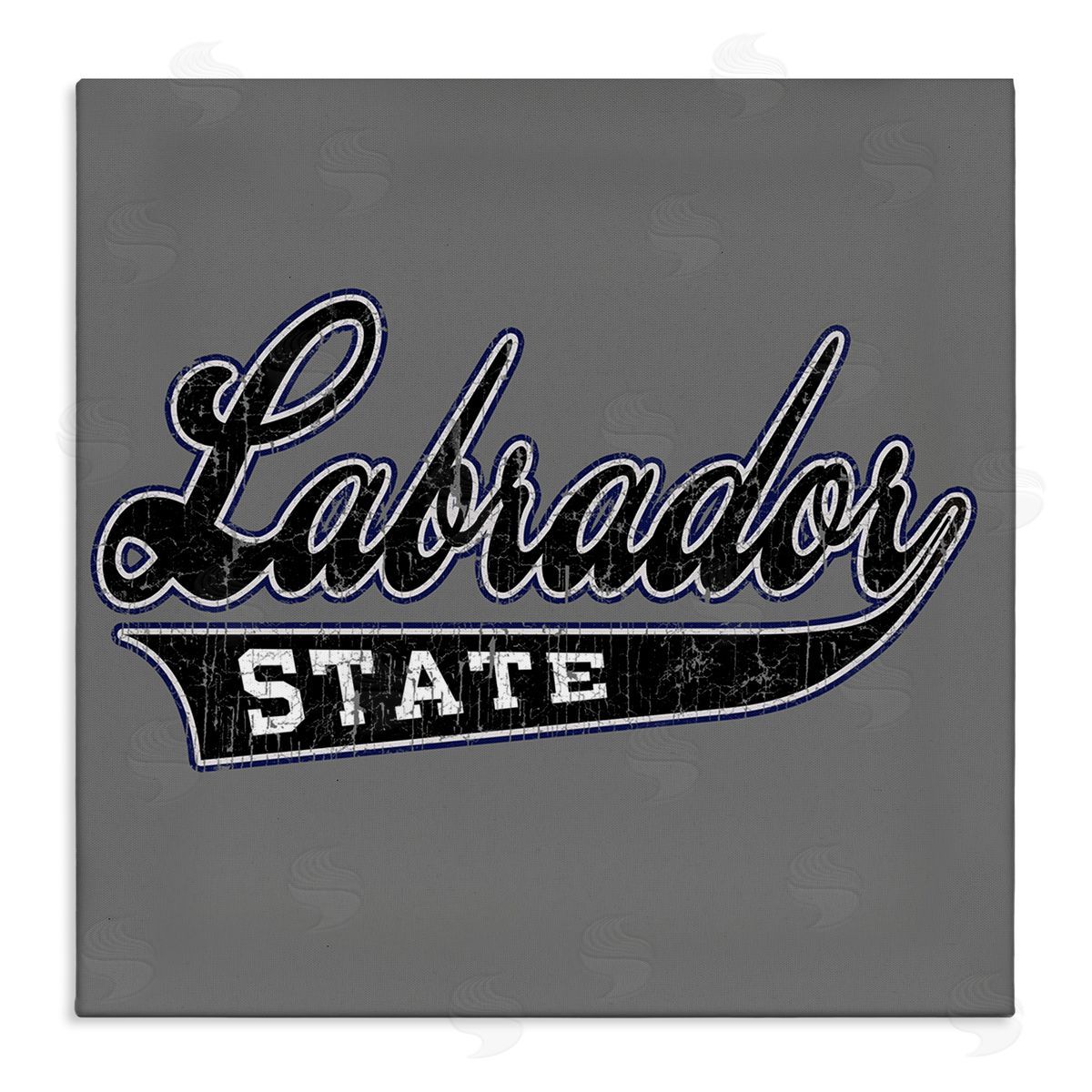 Spirit Animals/Life Is High Varsity Labrador State College Canvas Wall Art Print