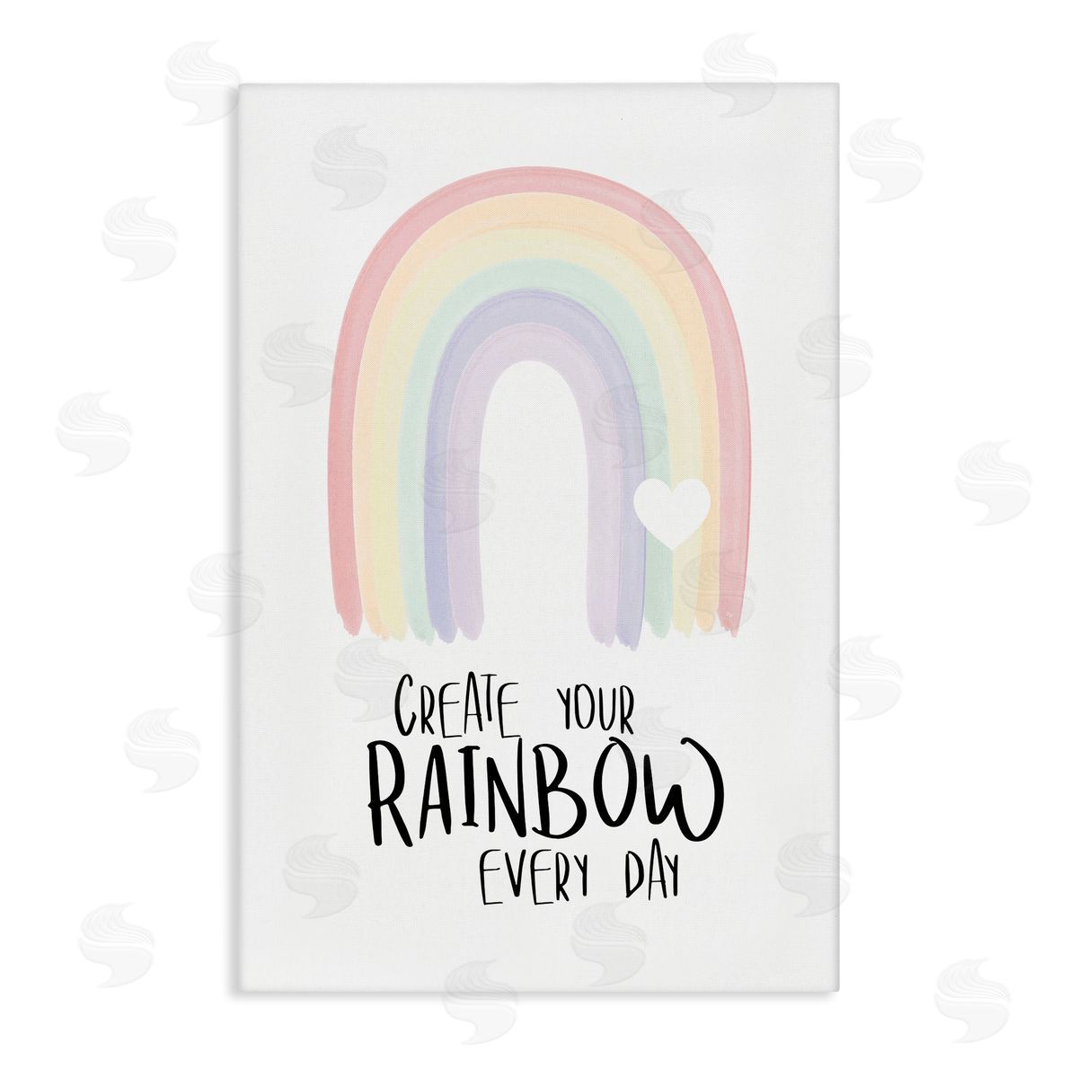 Martina Pavlova Create Your Rainbow Canvas Wall Art Print