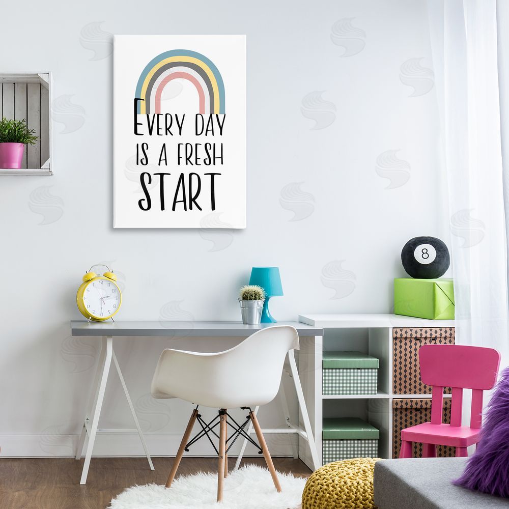 Martina Pavlova Every Day Fresh Start Canvas Wall Art Print in Room
