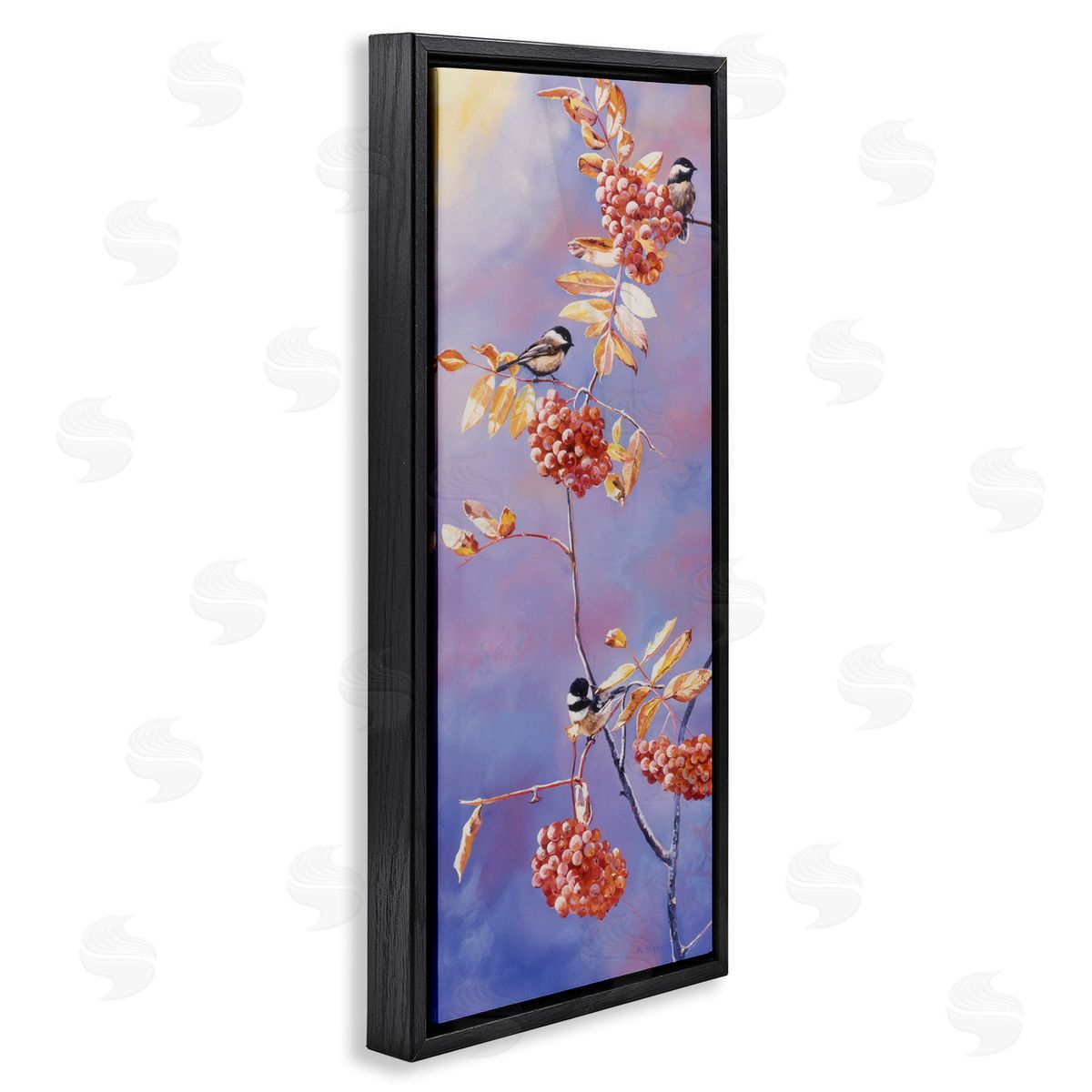 Andrew Kiss Chickadees & Mountain Ash