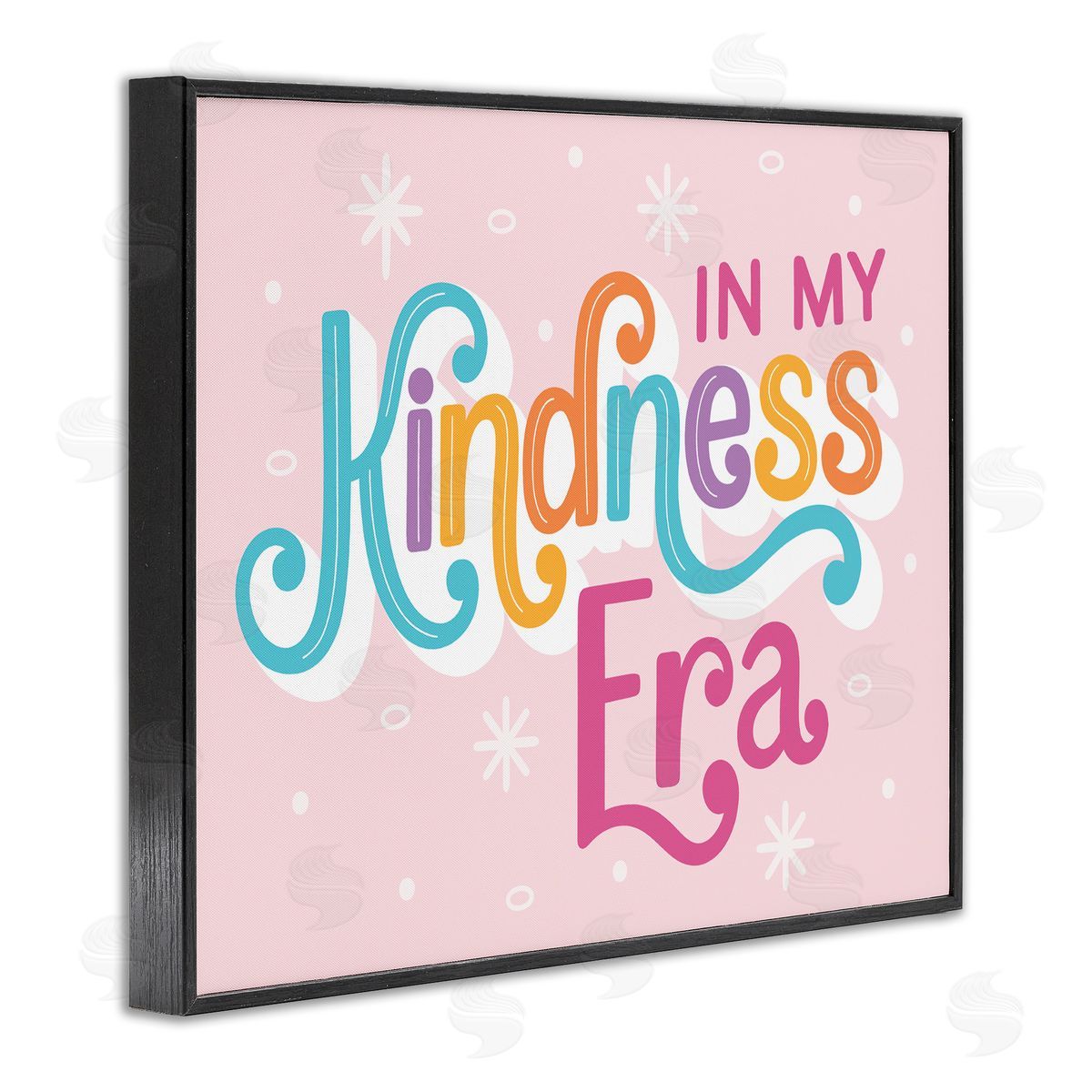 Jalynn Heerdt Pastel Kindness Era Black Framed Giclee Wall Art Print