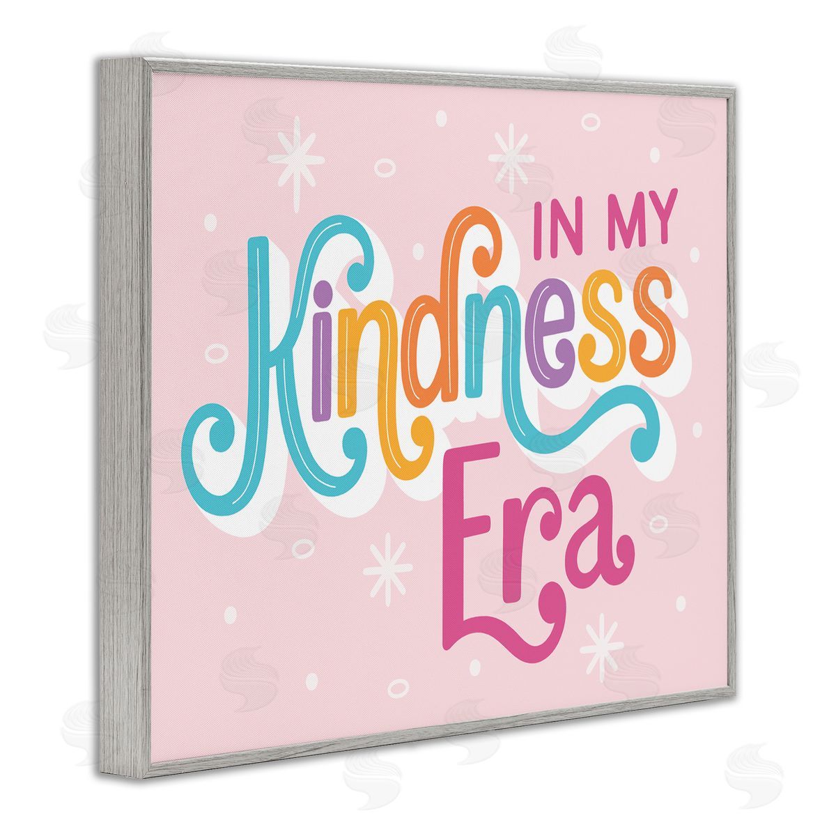 Jalynn Heerdt Pastel Kindness Era Gray Framed Giclee Wall Art Print