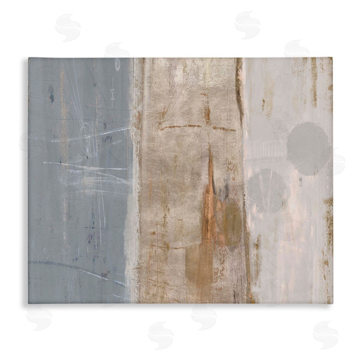 Kingsley Tunnel Vision Abstraction Canvas Wall Art Print