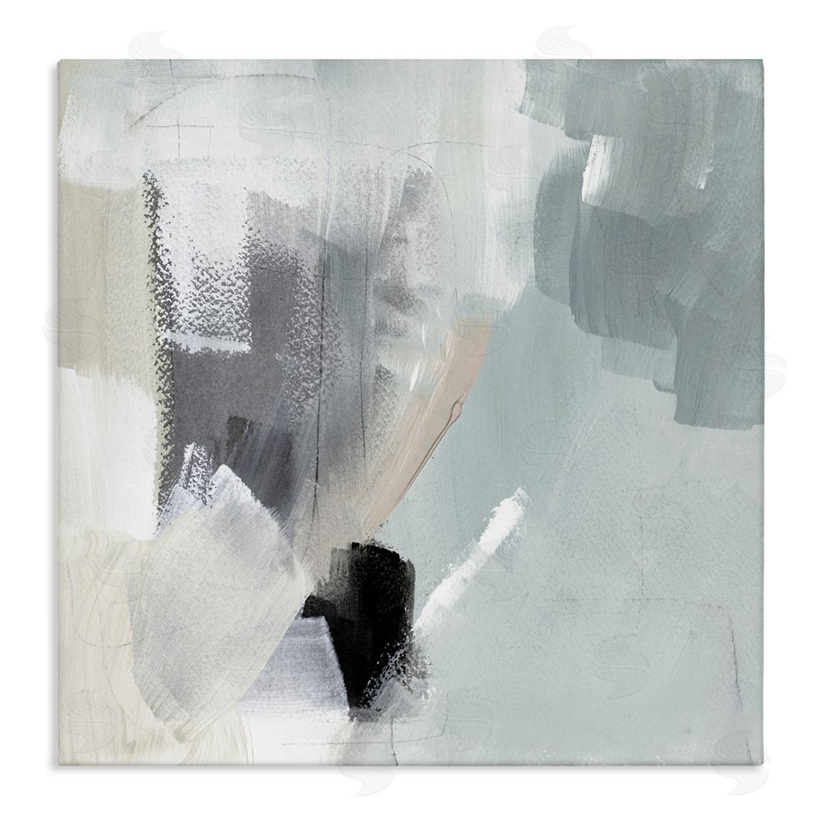 Lanie Loreth Quiet In Grays Canvas Wall Art Print