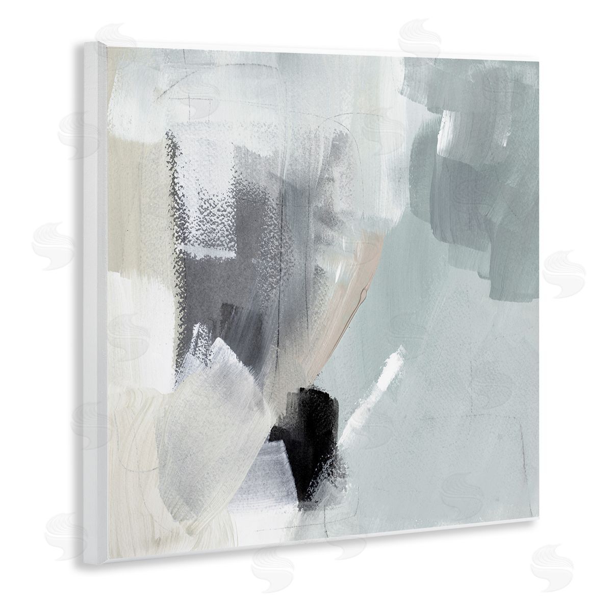 Lanie Loreth Quiet In Grays Wooden Wall Plaque Art Print