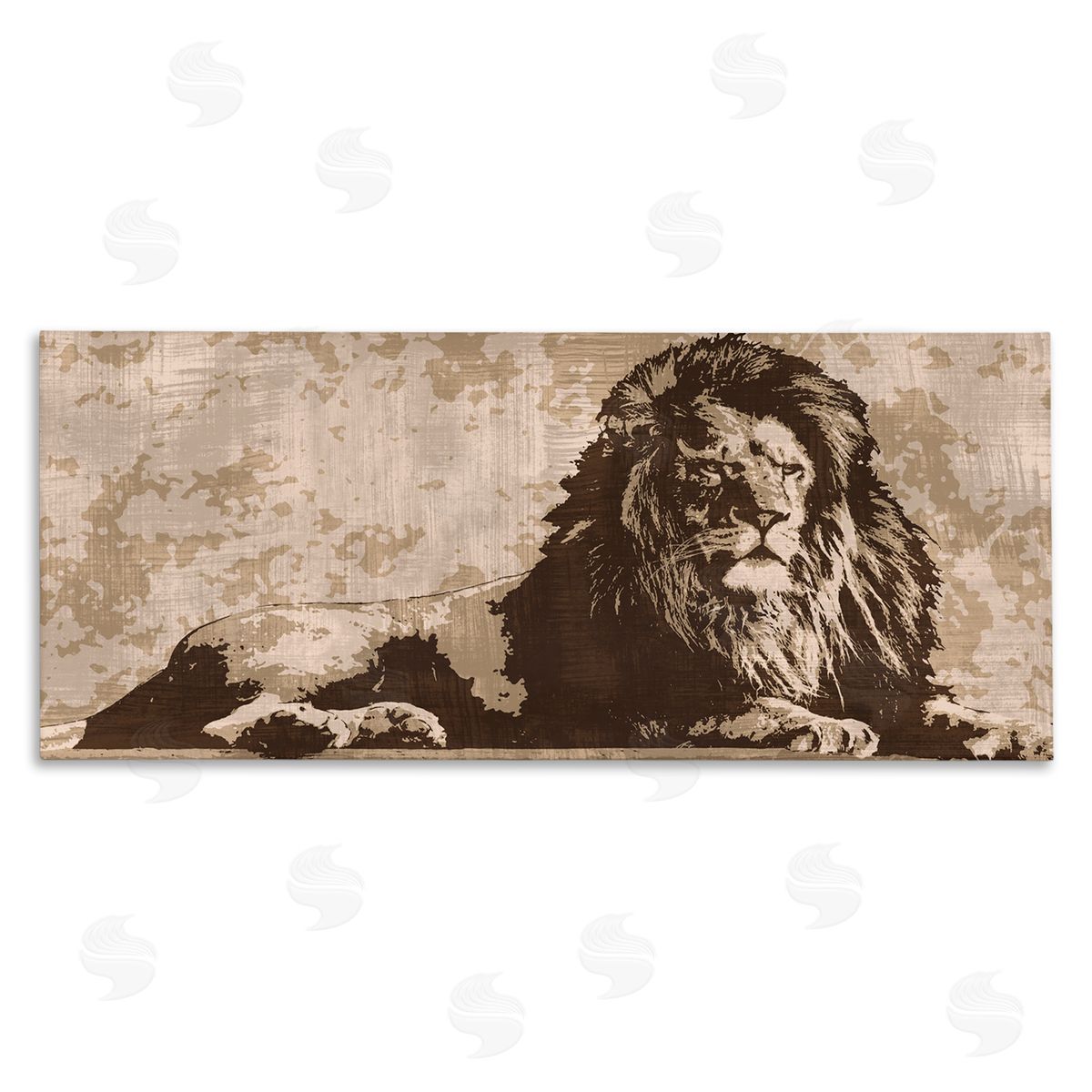 Andrew Cooper Rustic Impression Lion