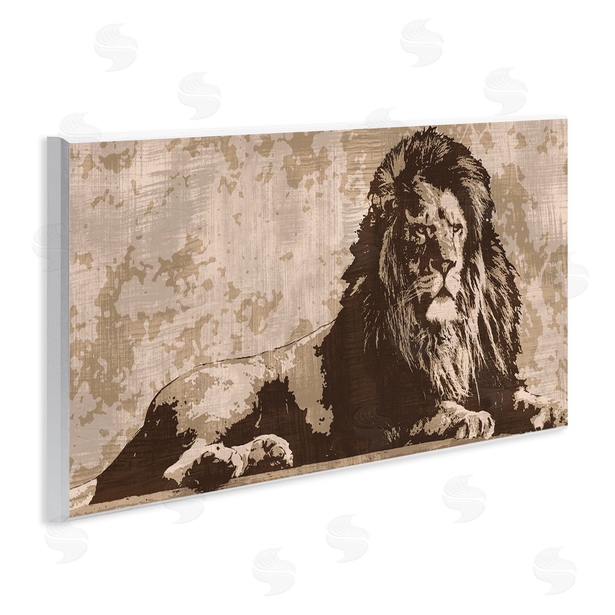Andrew Cooper Rustic Impression Lion