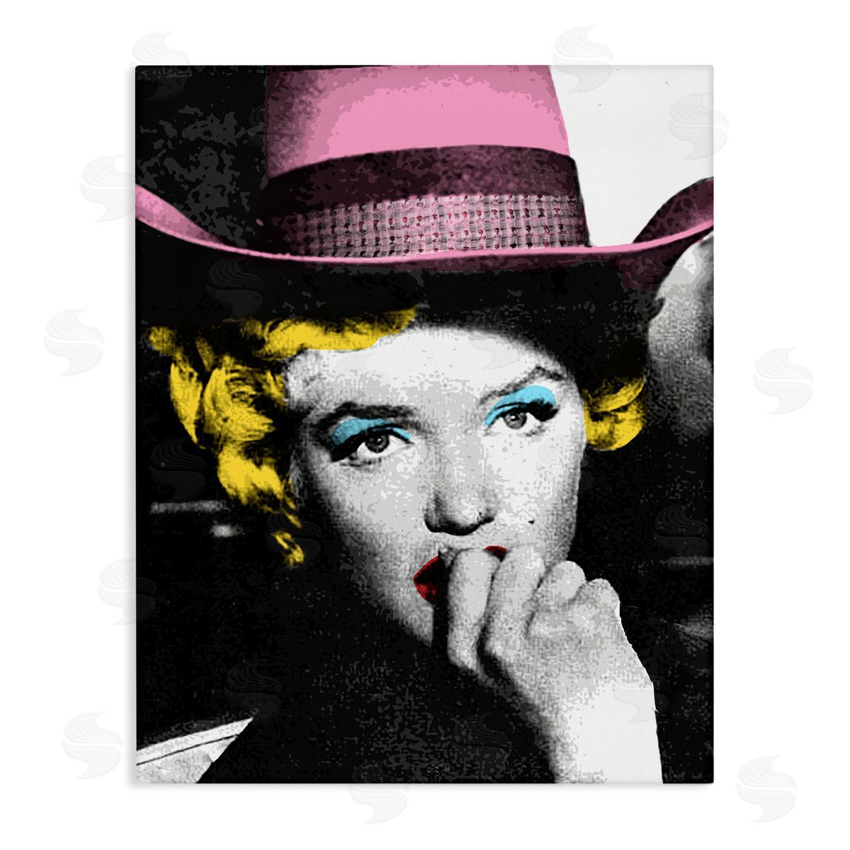 Stupell Studio Vintage Pop Culture Icon Canvas Wall Art Print
