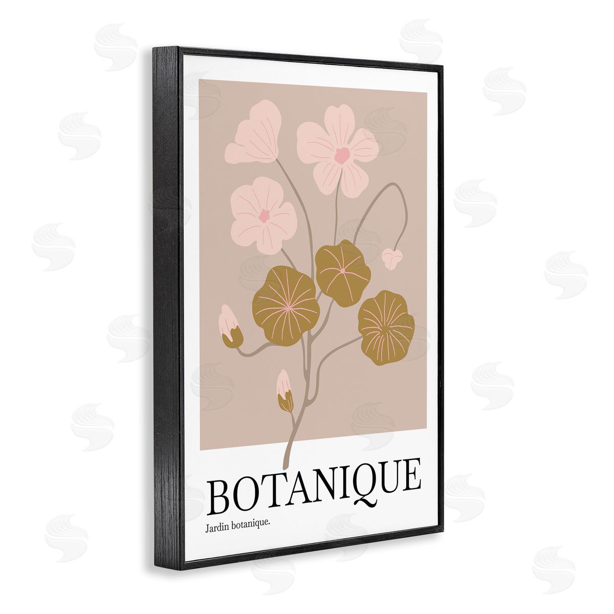 Incado Botanique Modern Sprouts Black Framed Giclee Wall Art Print