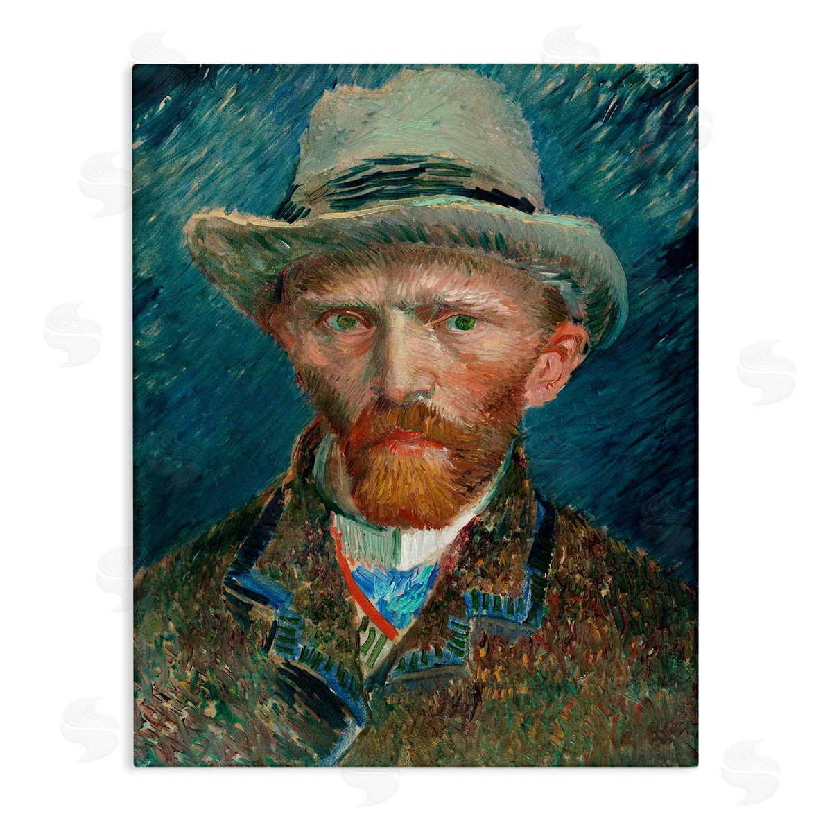 Vincent Van Gogh Classic Van Gogh Portrait Canvas Wall Art Print