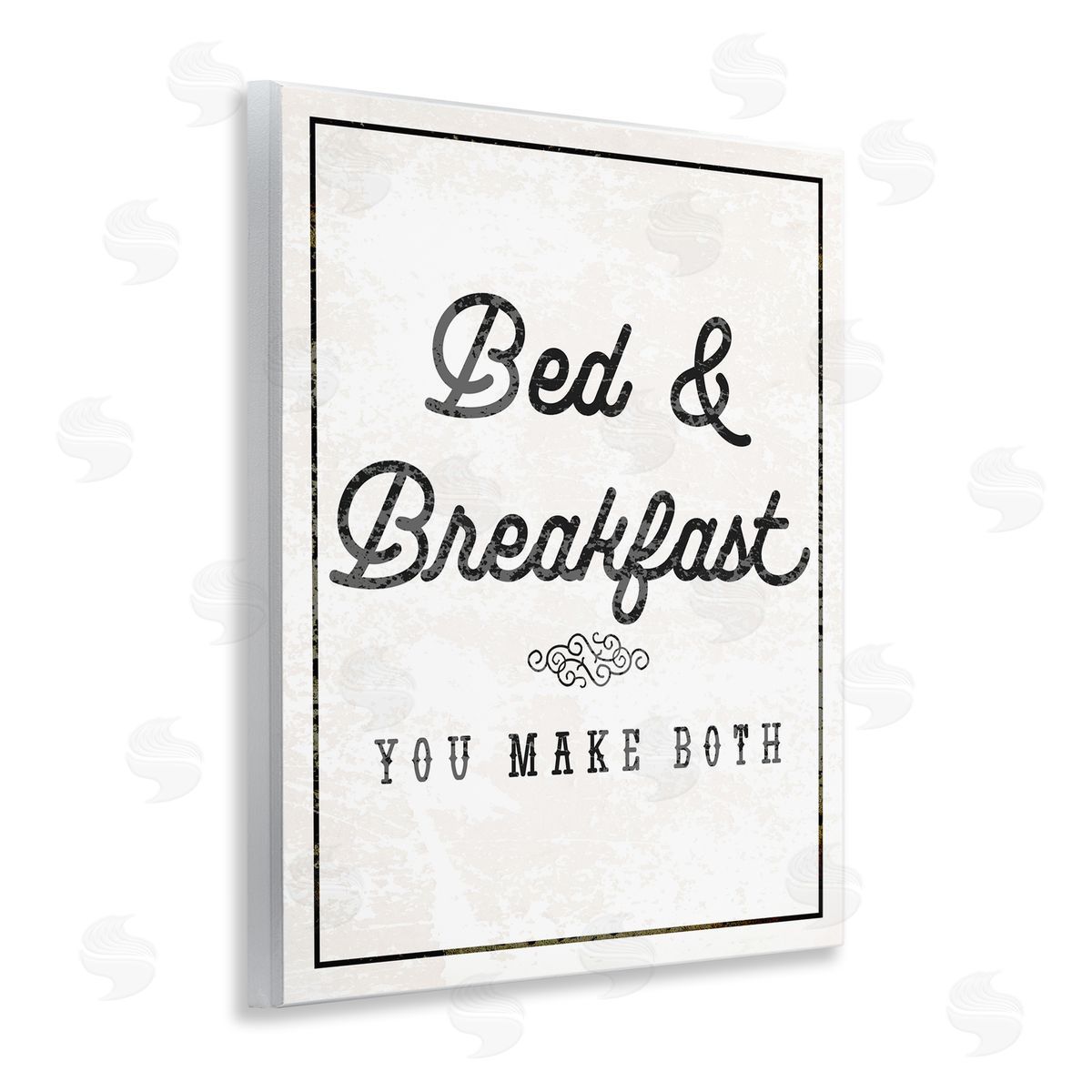 Stupell Studio Bed & Breakfast Humor Wooden Wall Plaque Art Print
