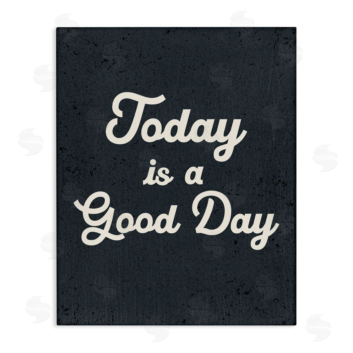 Stupell Studio Today Is Good Day Vintage Canvas Wall Art Print