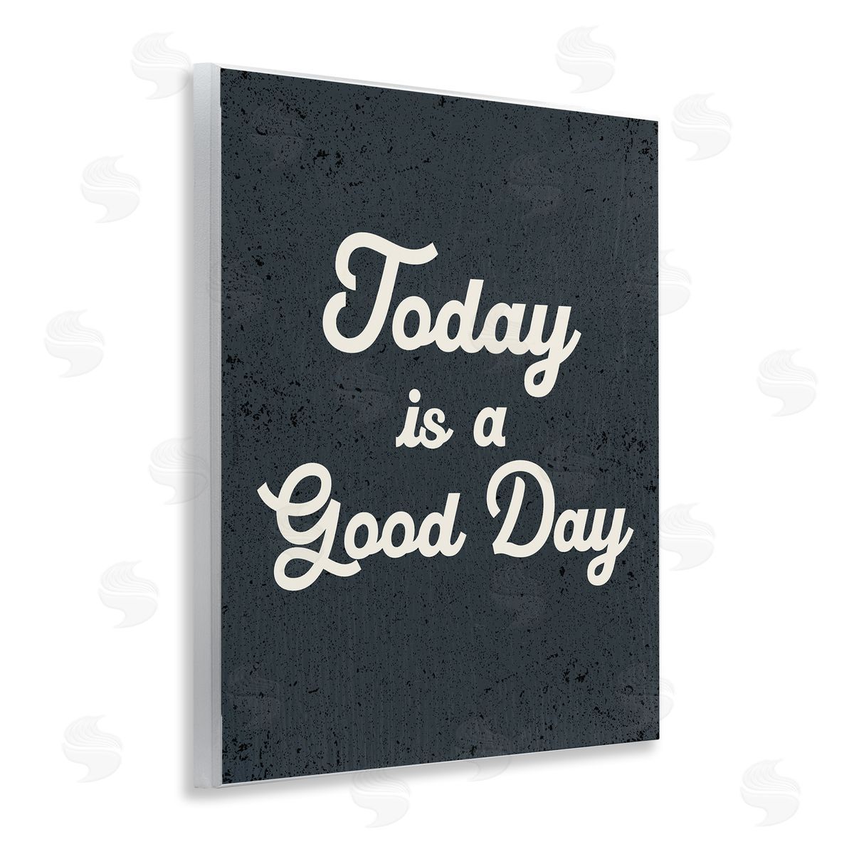 Stupell Studio Today Is Good Day Vintage Wooden Wall Plaque Art Print