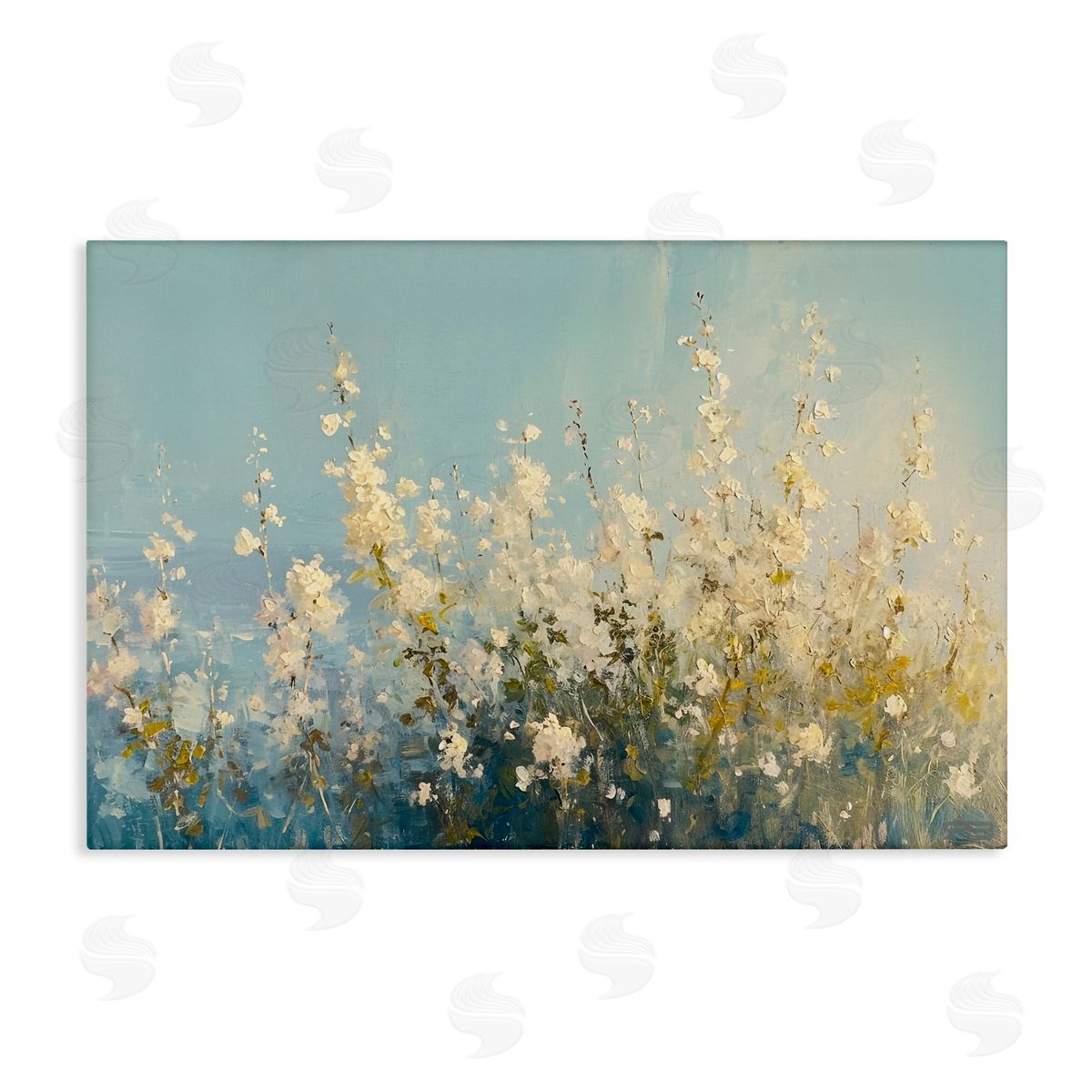 RB Blooming Spring Garden Canvas Wall Art Print