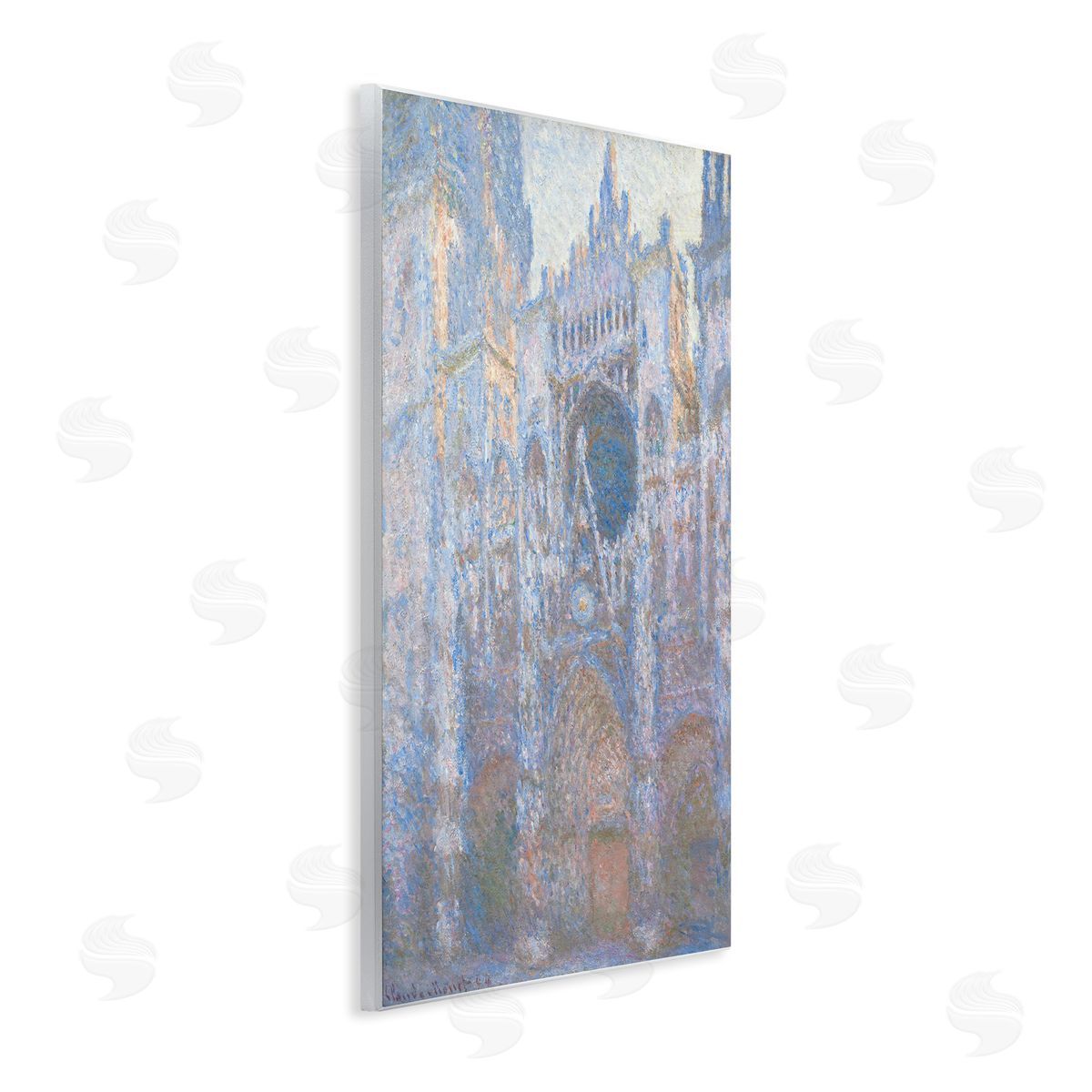 one1000paintings Classical Cathedral Façade Wooden Wall Plaque Art Print