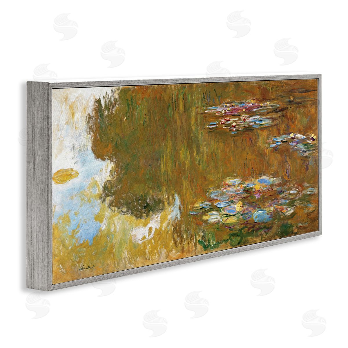 one1000paintings Classic Monet Water Lily Pond